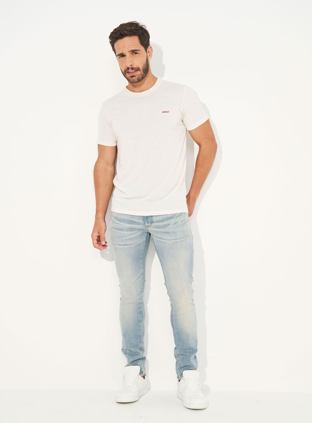 CALÇA JEANS FELIPE SKINNY 50 INDIGO