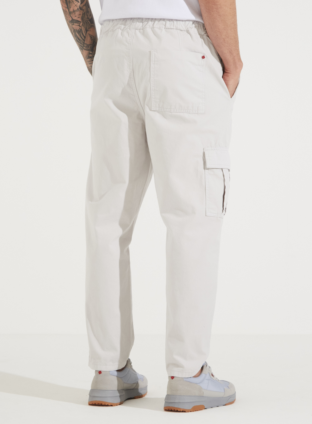 CALÇA SARJA  ALENCAR 42 CINZA CLEAR