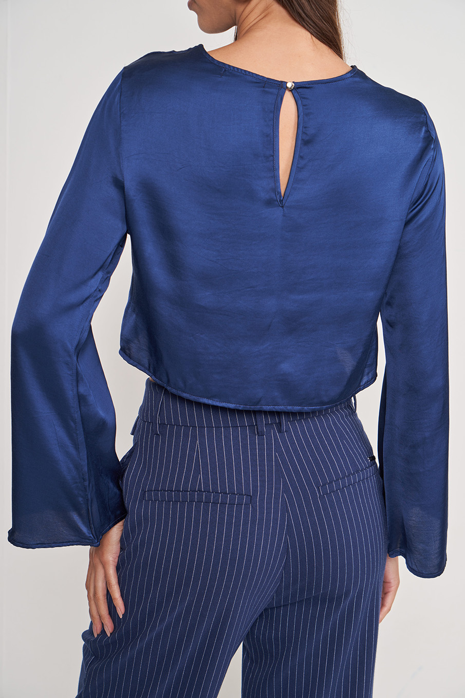 BLUSA COLCCI G AZUL DARKNESS