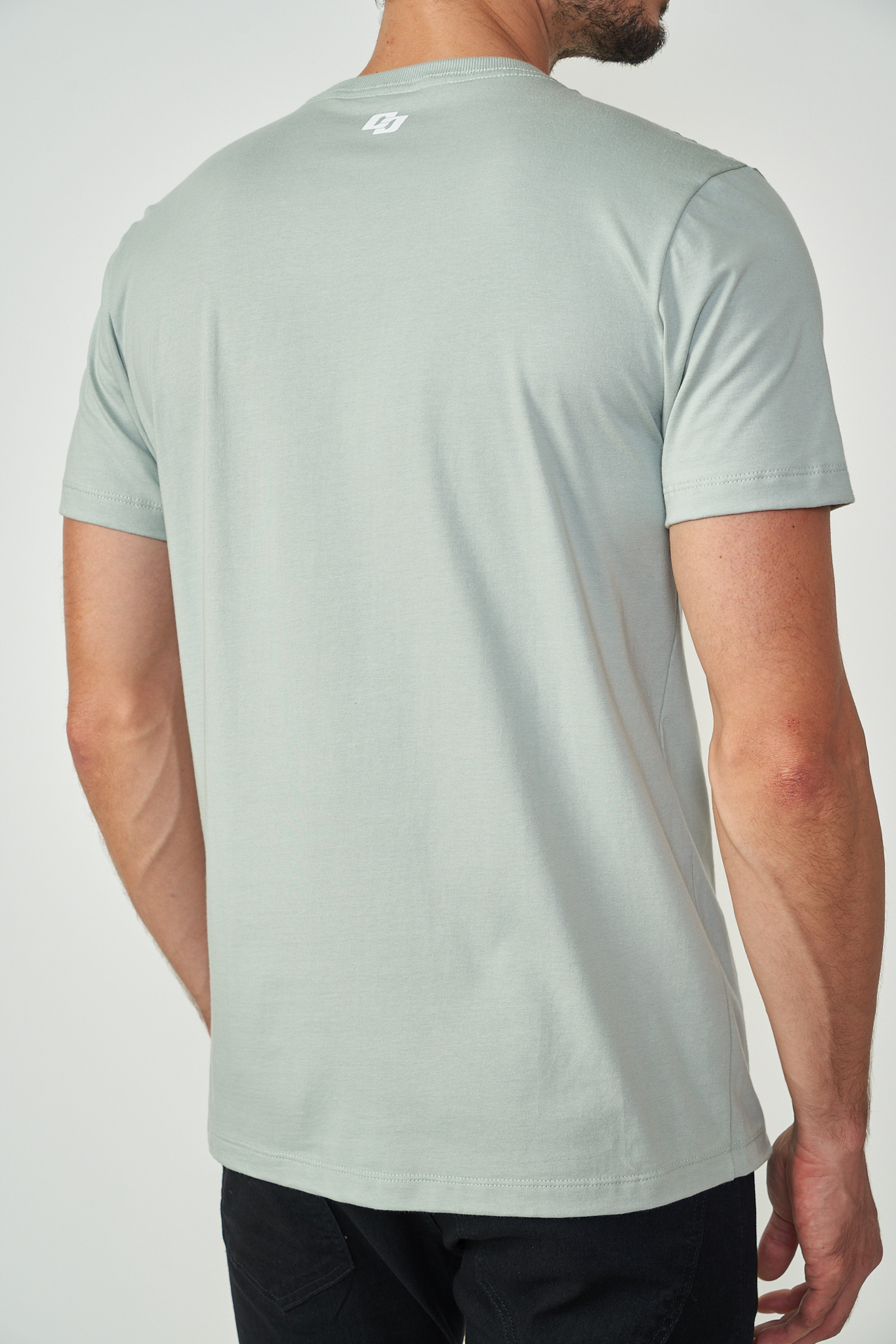 CAMISETA ESTAMPADA G AZUL CASHMERE