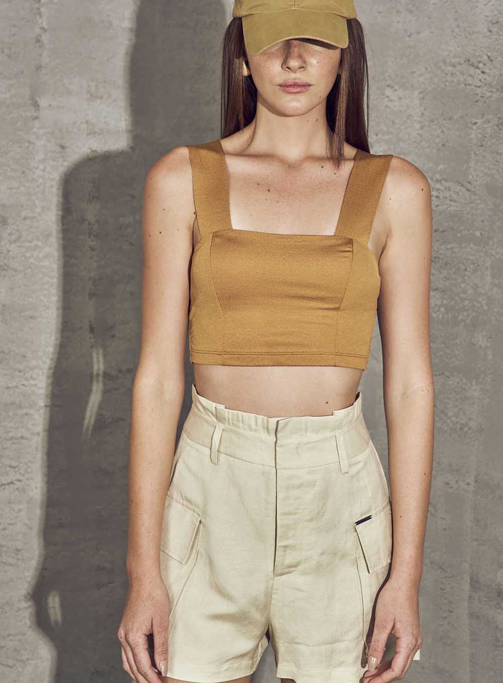 BLUSA COLCCI M MARROM FEIJO