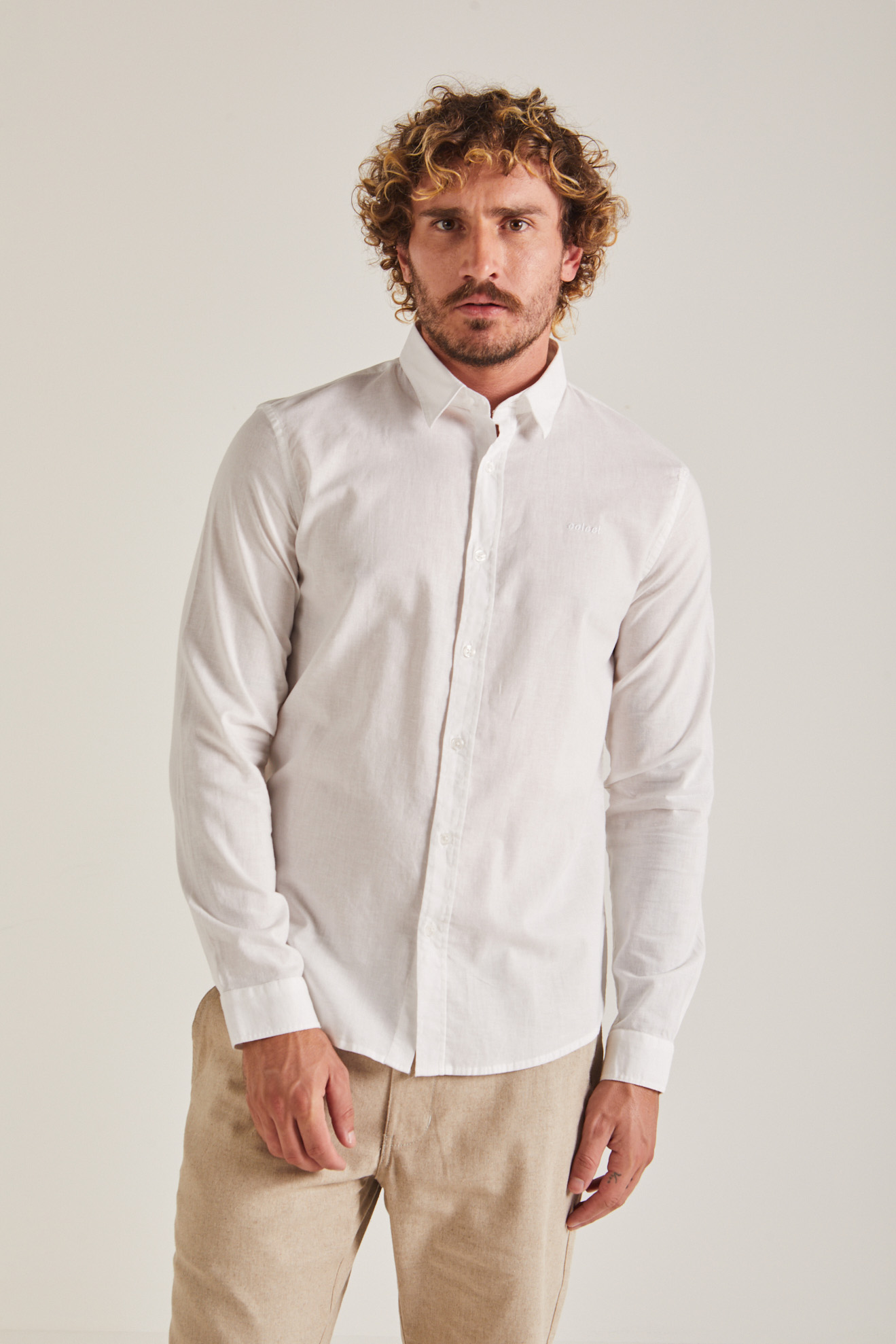 CAMISA LINHO RELAX G AMARELO