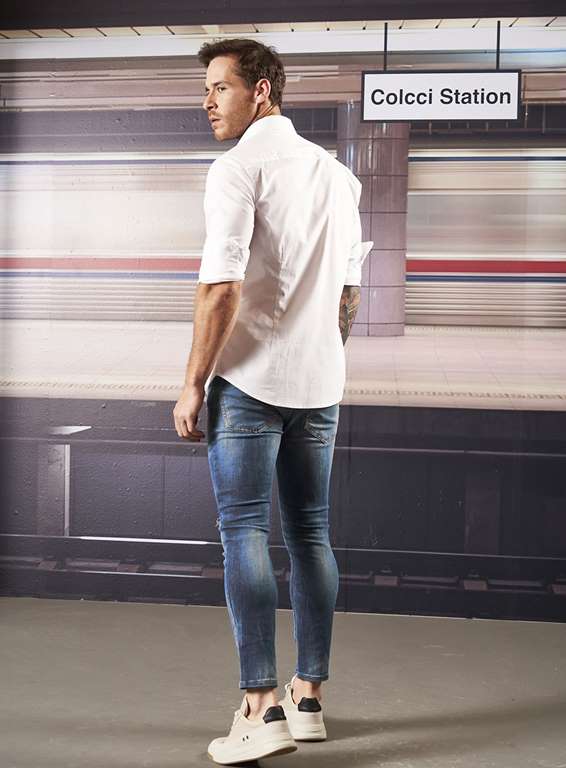 CAMISA FIT GG CINZA COIMBRA