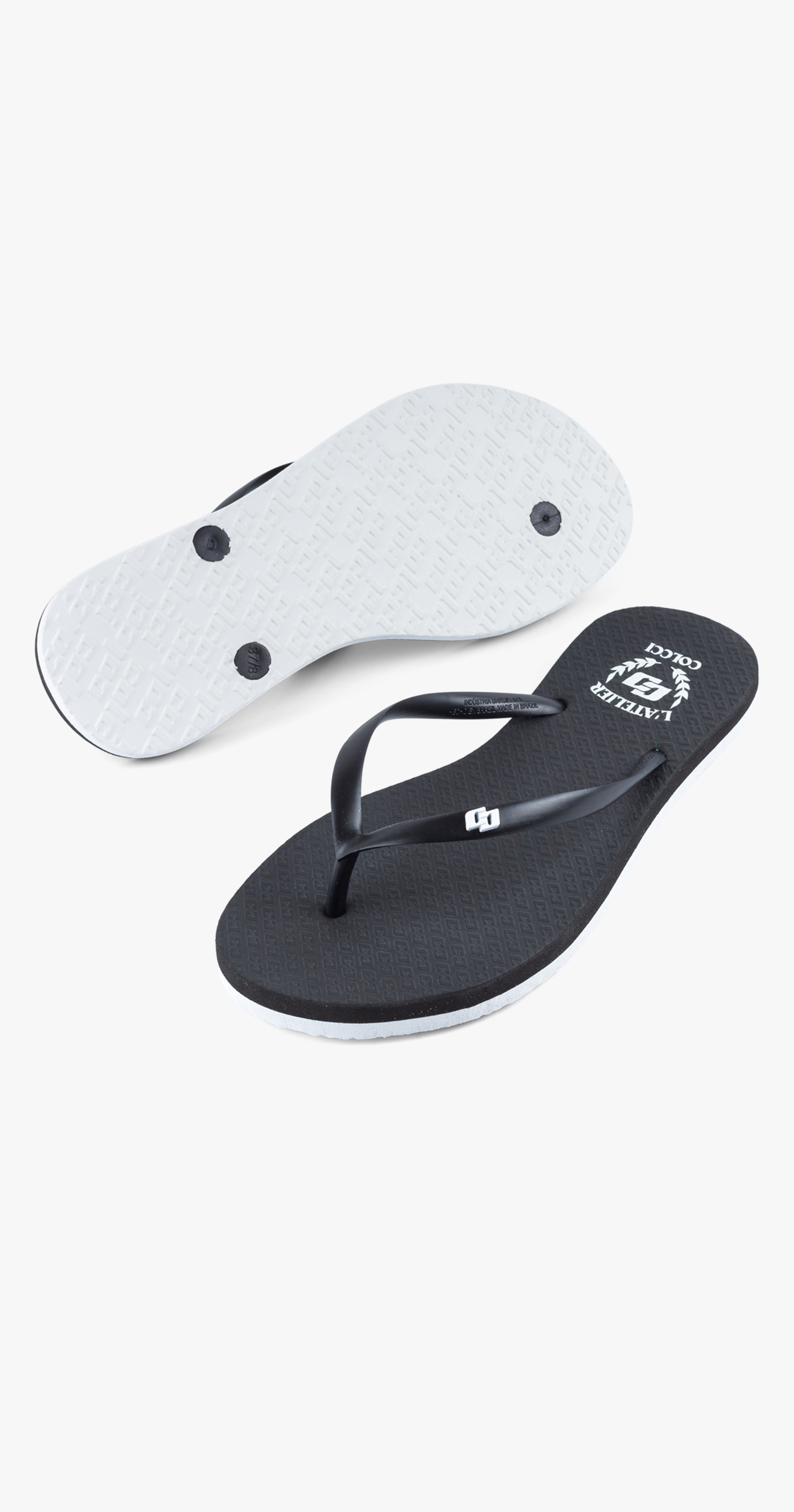 CHINELO FEM COLCCI BRASÃO 33-34 BRANCO