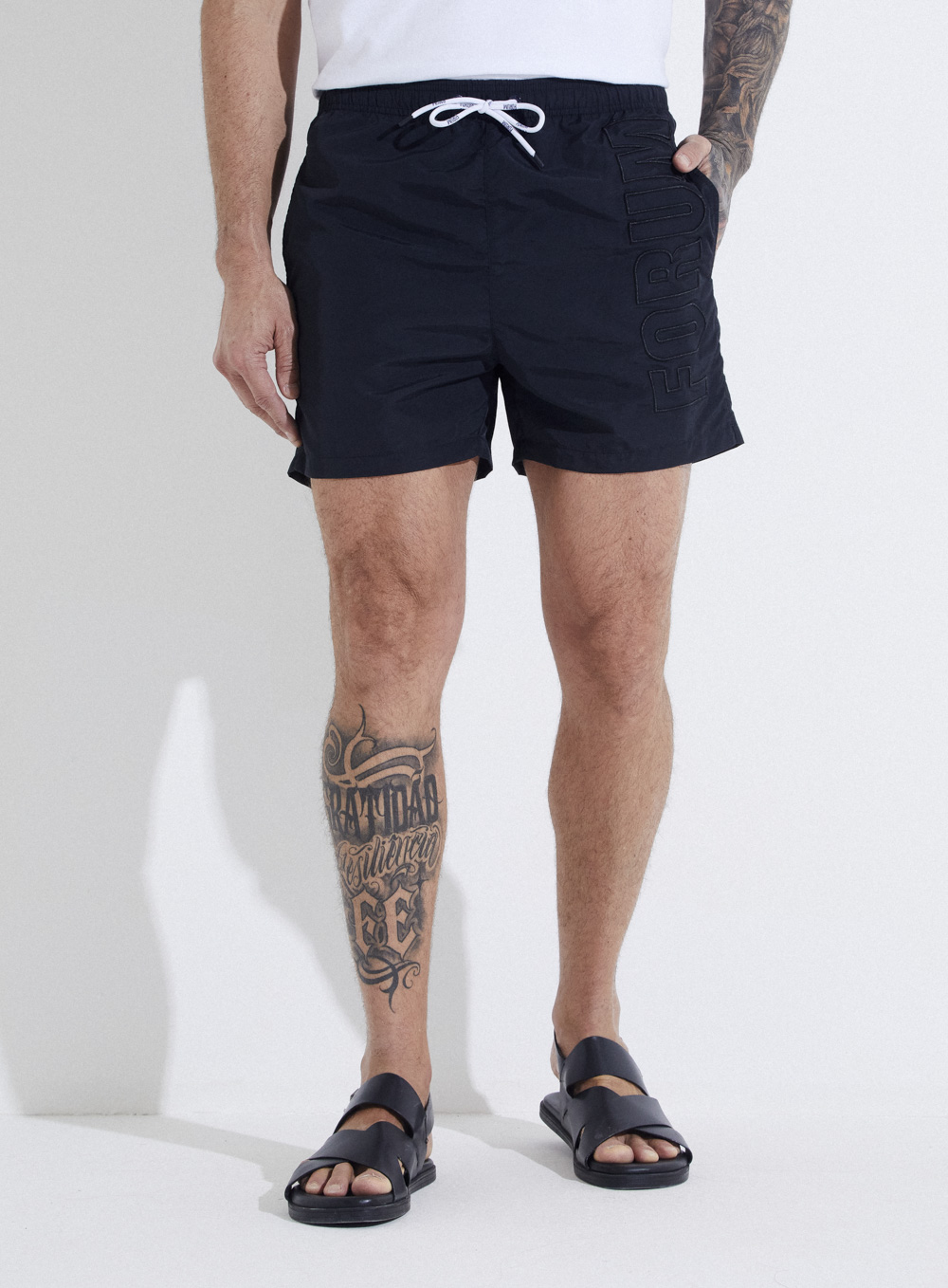 BEACHSHORT FORUM G AZUL DARKNESS