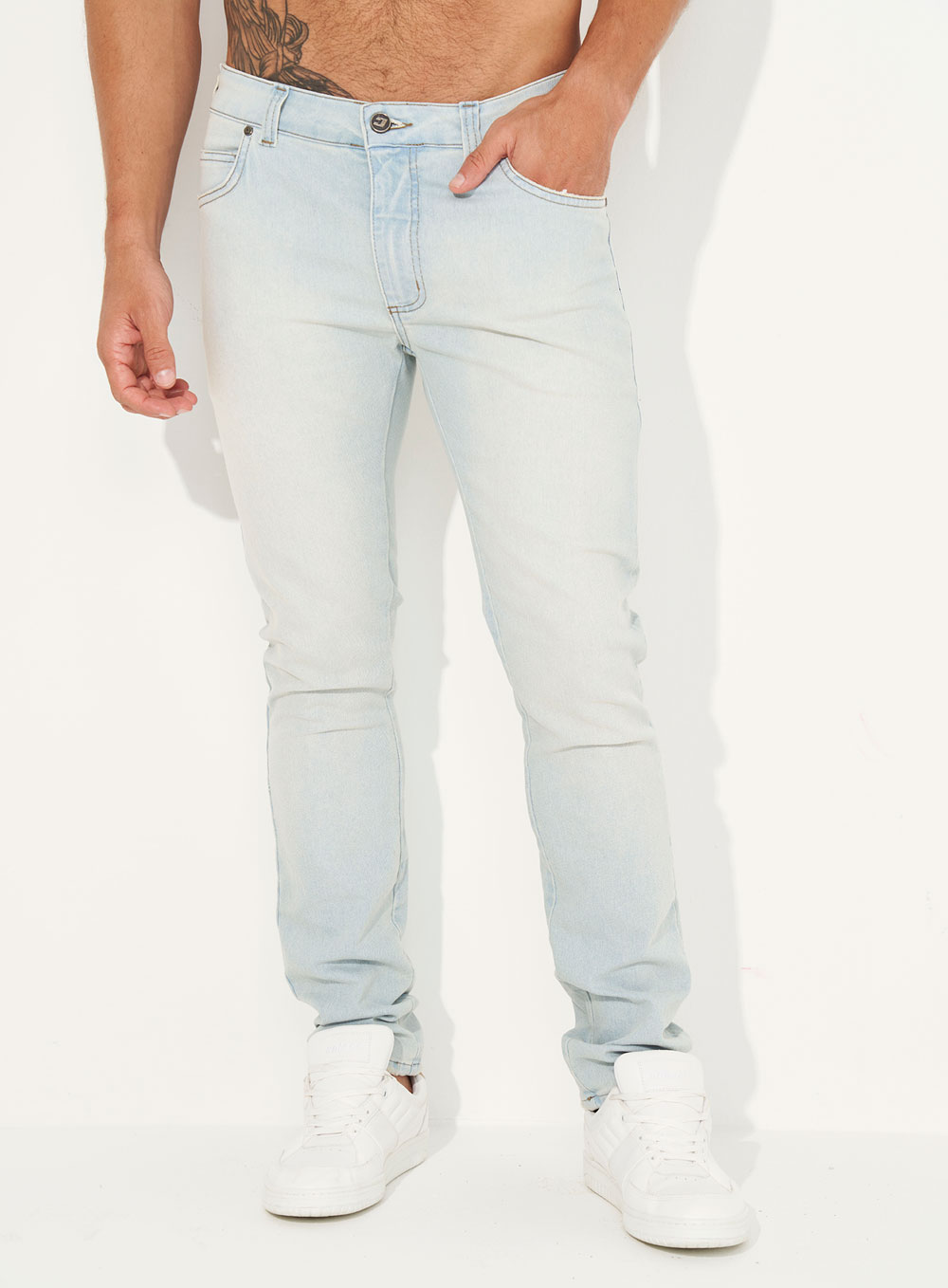 CALÇA JEANS COMFORT 44 INDIGO