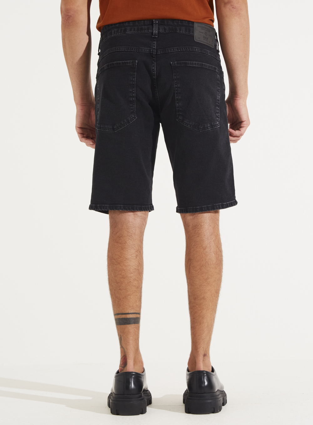 BERMUDA JEANS PAUL SLIM 38 IND.PRETO