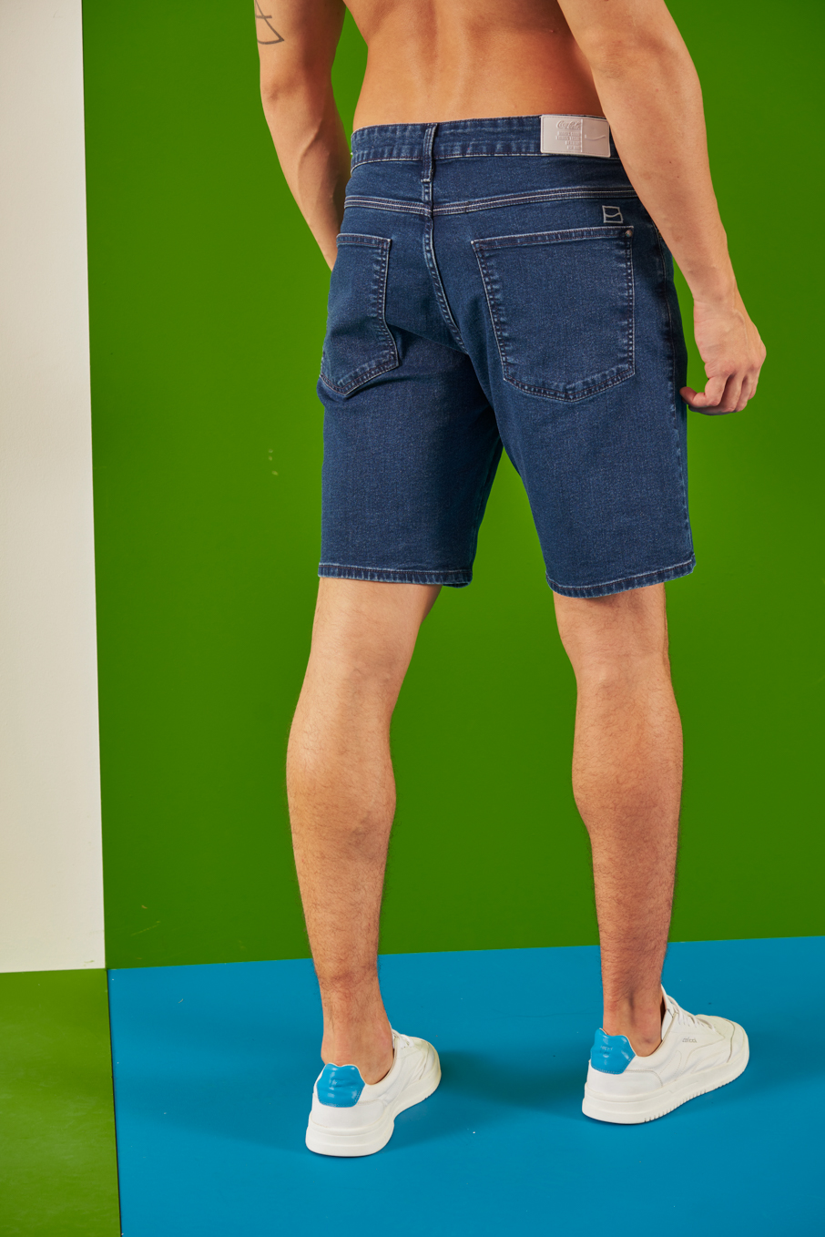 BERMUDA JEANS MIAMI 38 INDIGO