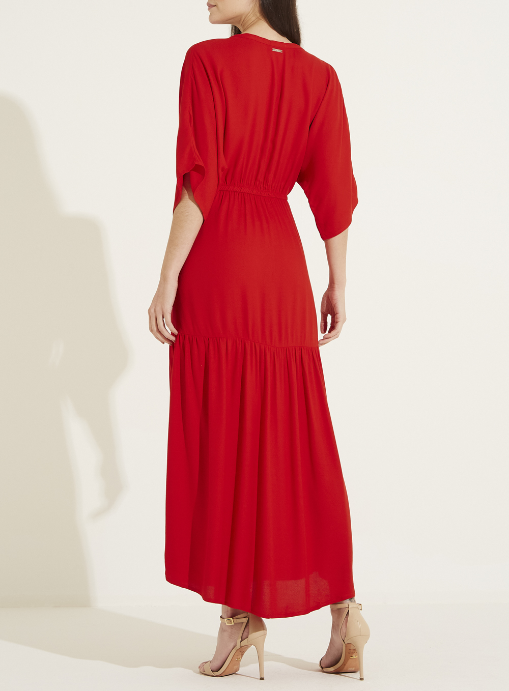 VESTIDO FORUM P VERMELHO SPARKLY
