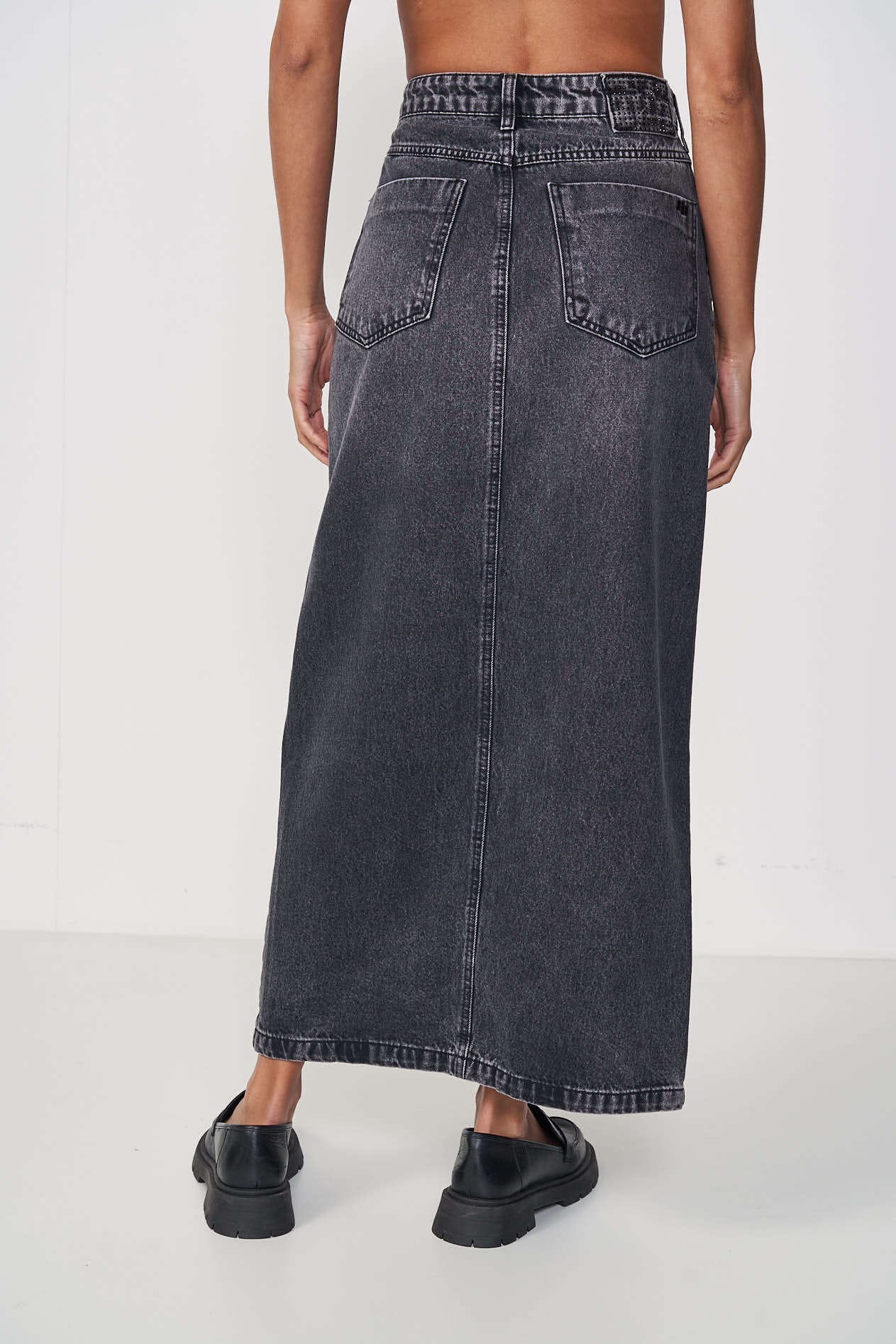 SAIA JEANS 36 IND.PRETO
