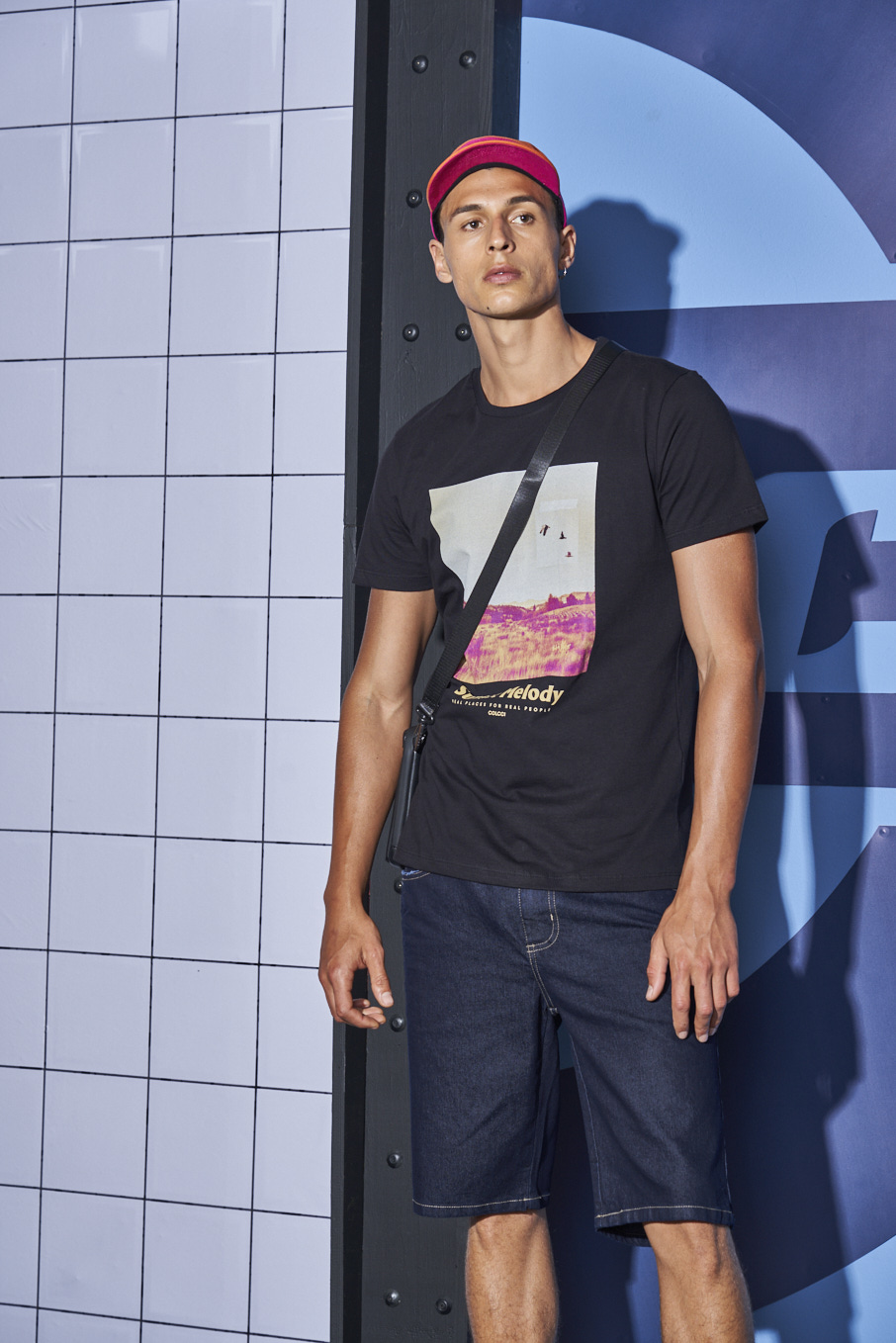 CAMISETA ESTAMPADA M VERDE SURFACE