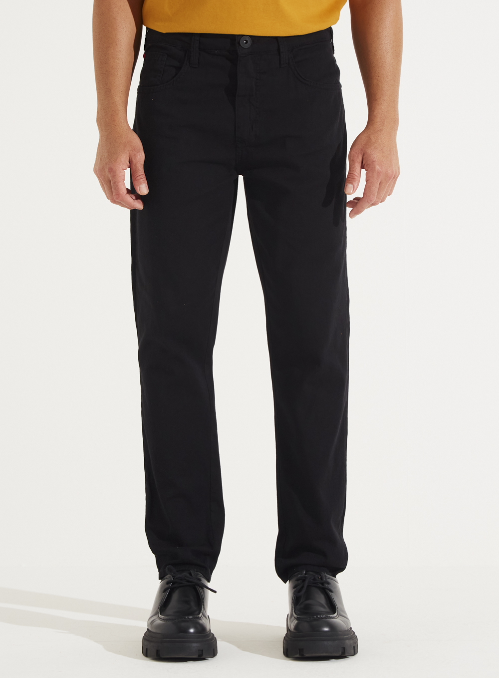CALÇA SARJA LUCIANO 42 PRETO