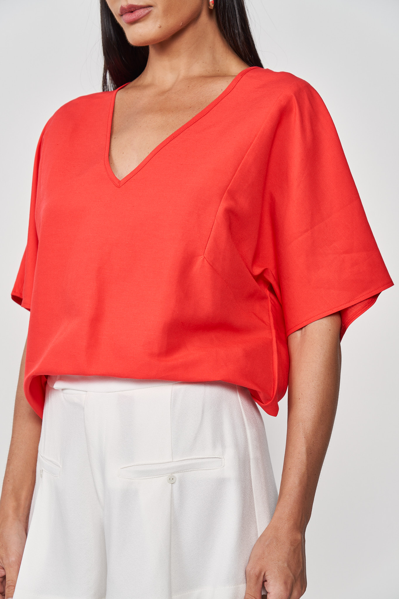 BLUSA LINHO G PRETO