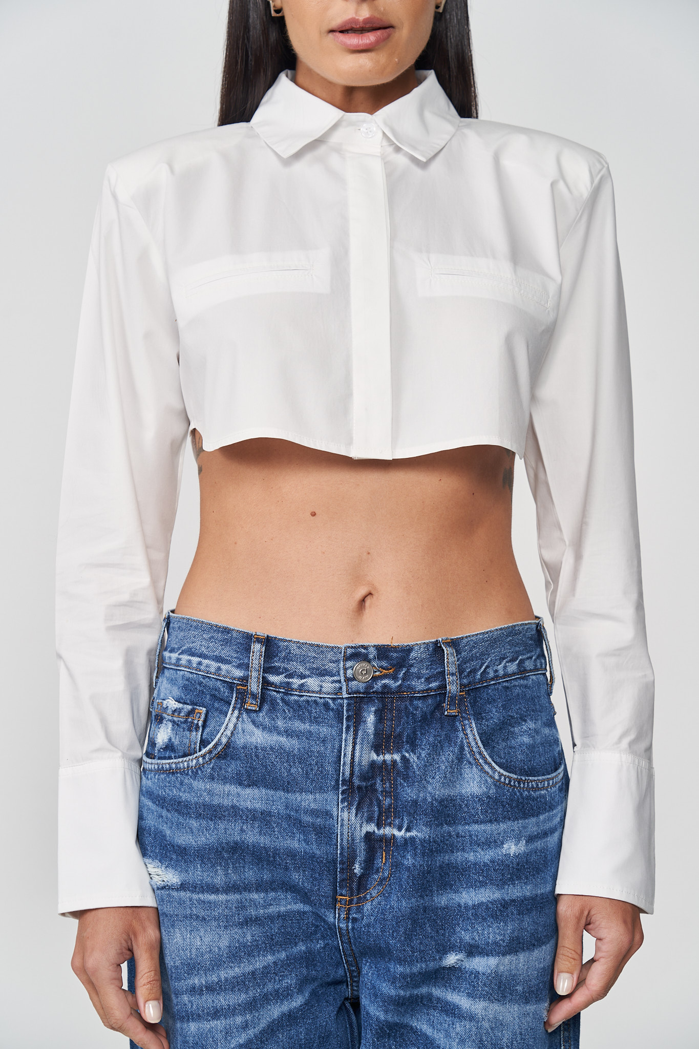 CAMISA COLCCI JEANS G BRANCO