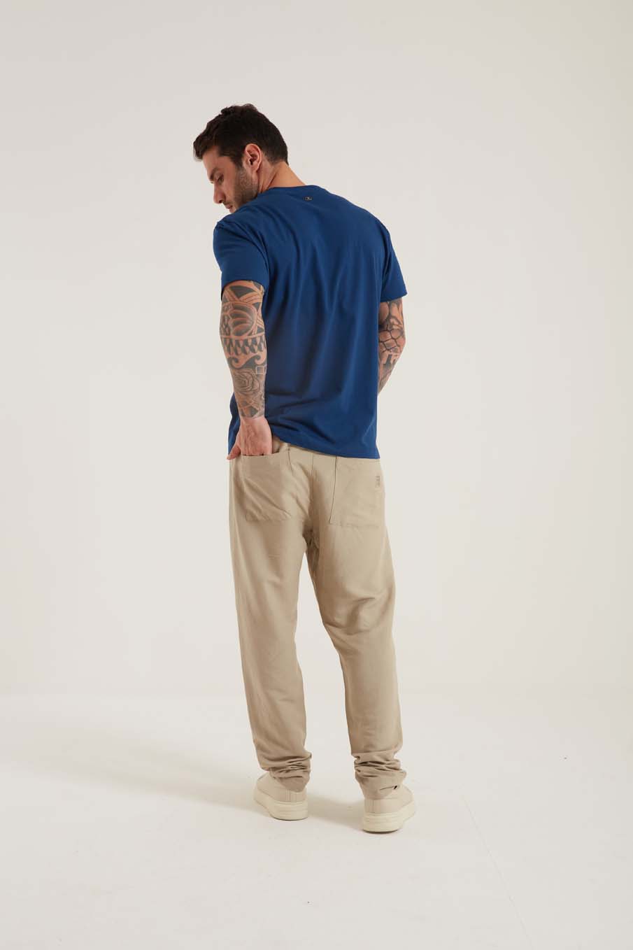 CAMISETA ESTAMPADA M AZUL MOONDUST