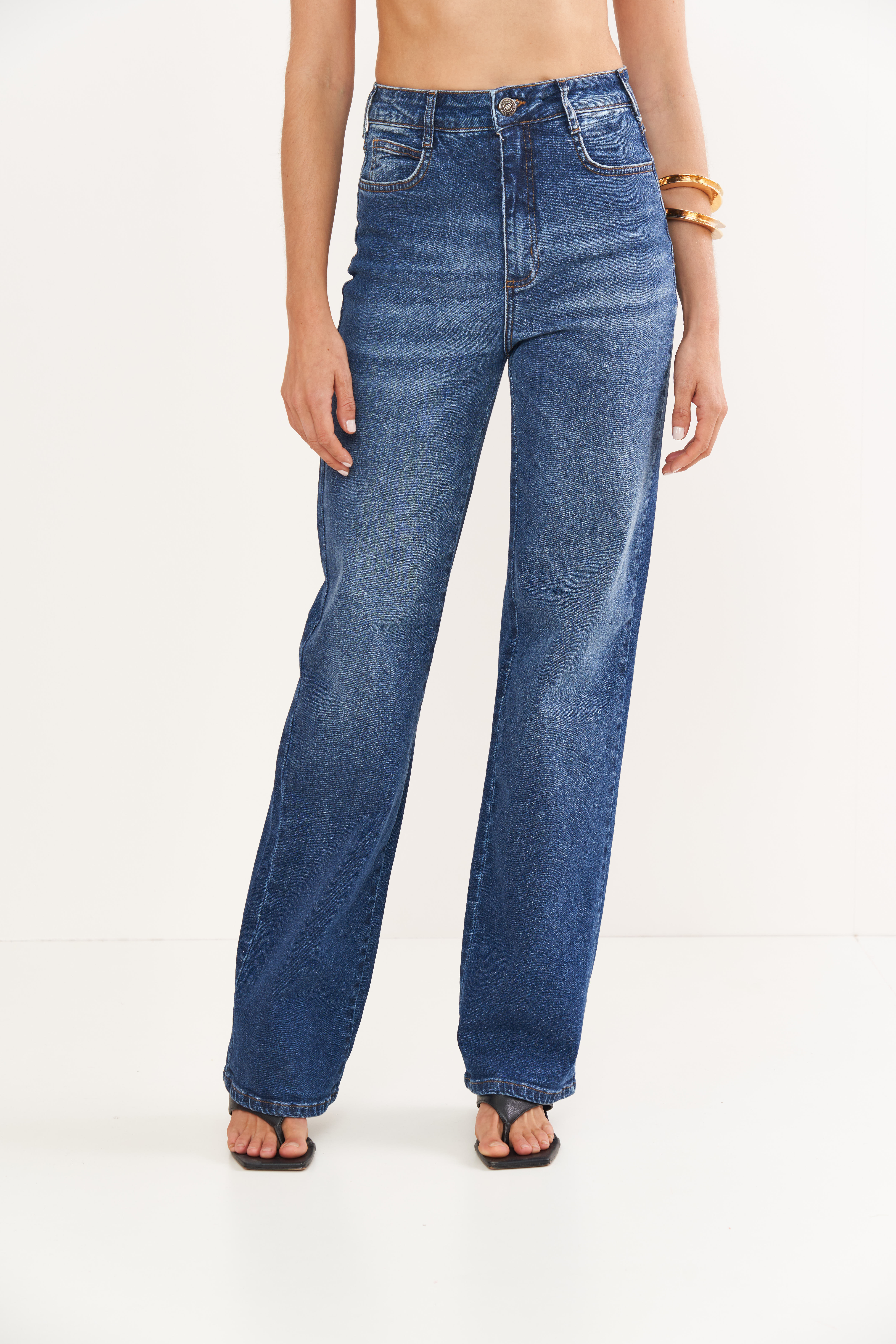 CALÇA JEANS JULIETTE STRETCH 44 INDIGO