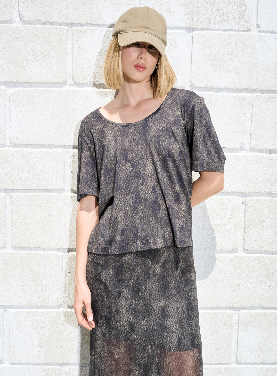 CAMISETA ESTAMPADA G MAXI SAVA.BLACK