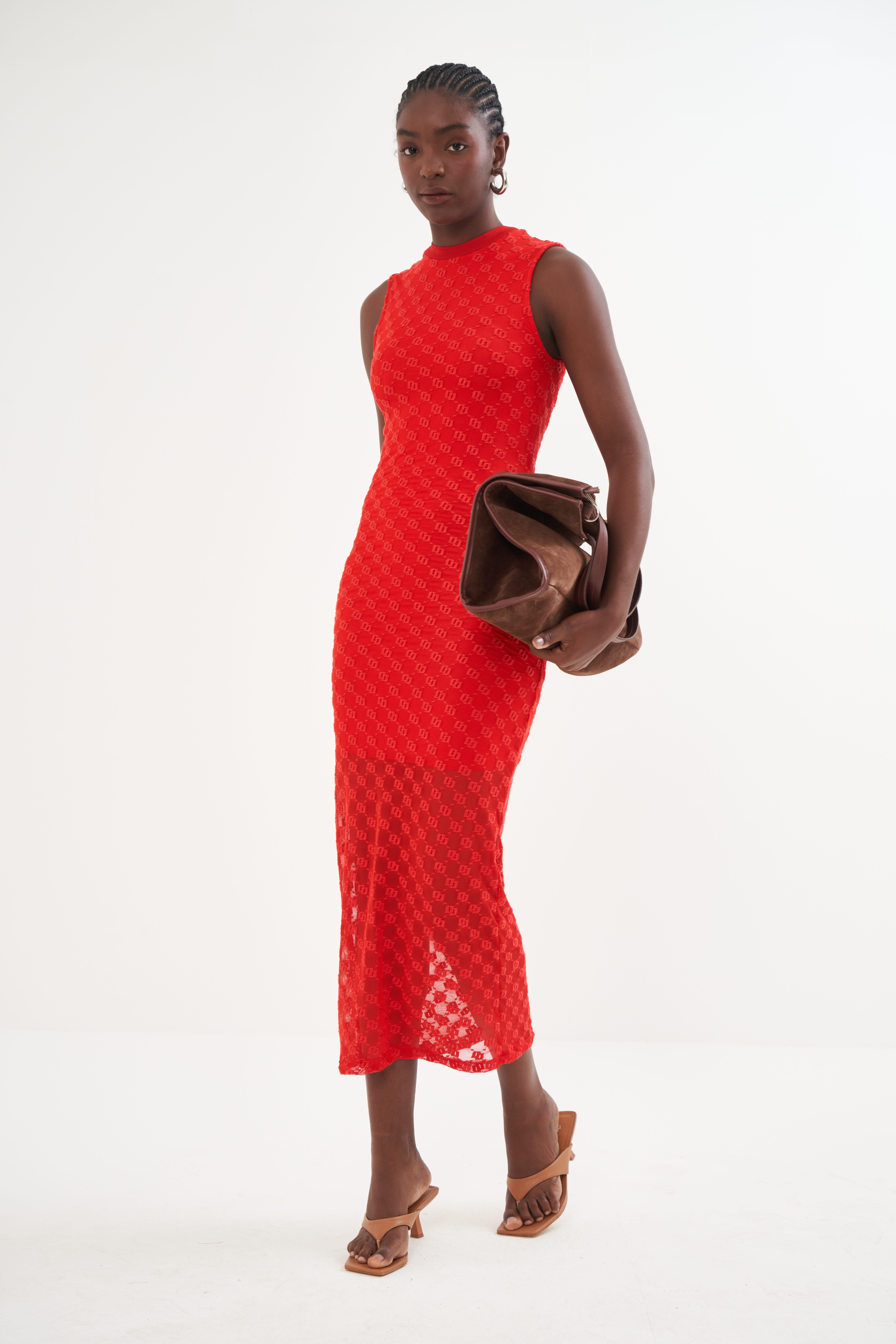 VESTIDO COLCCI G VERMELHO IFE