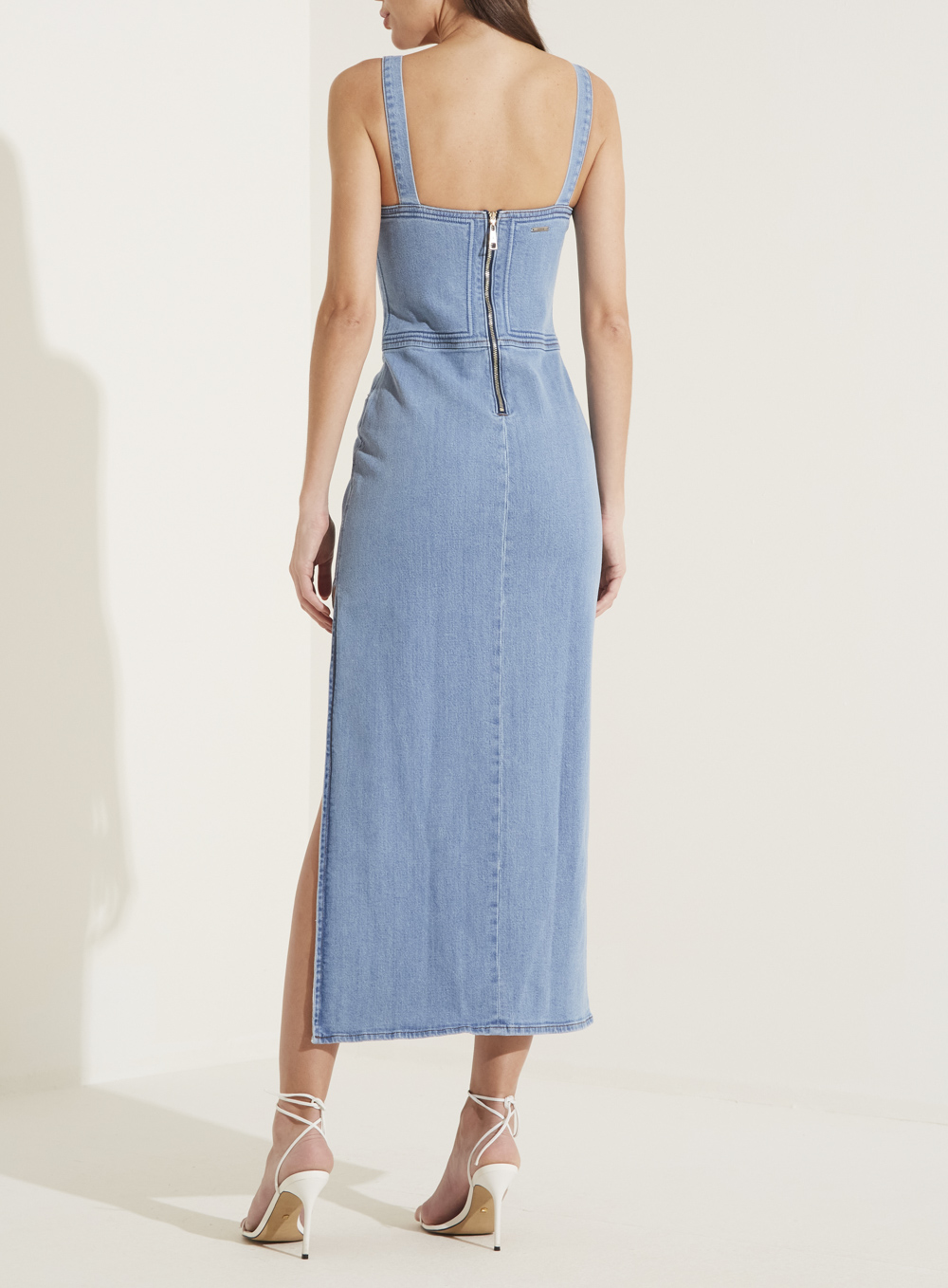 VESTIDO JEANS 38 INDIGO