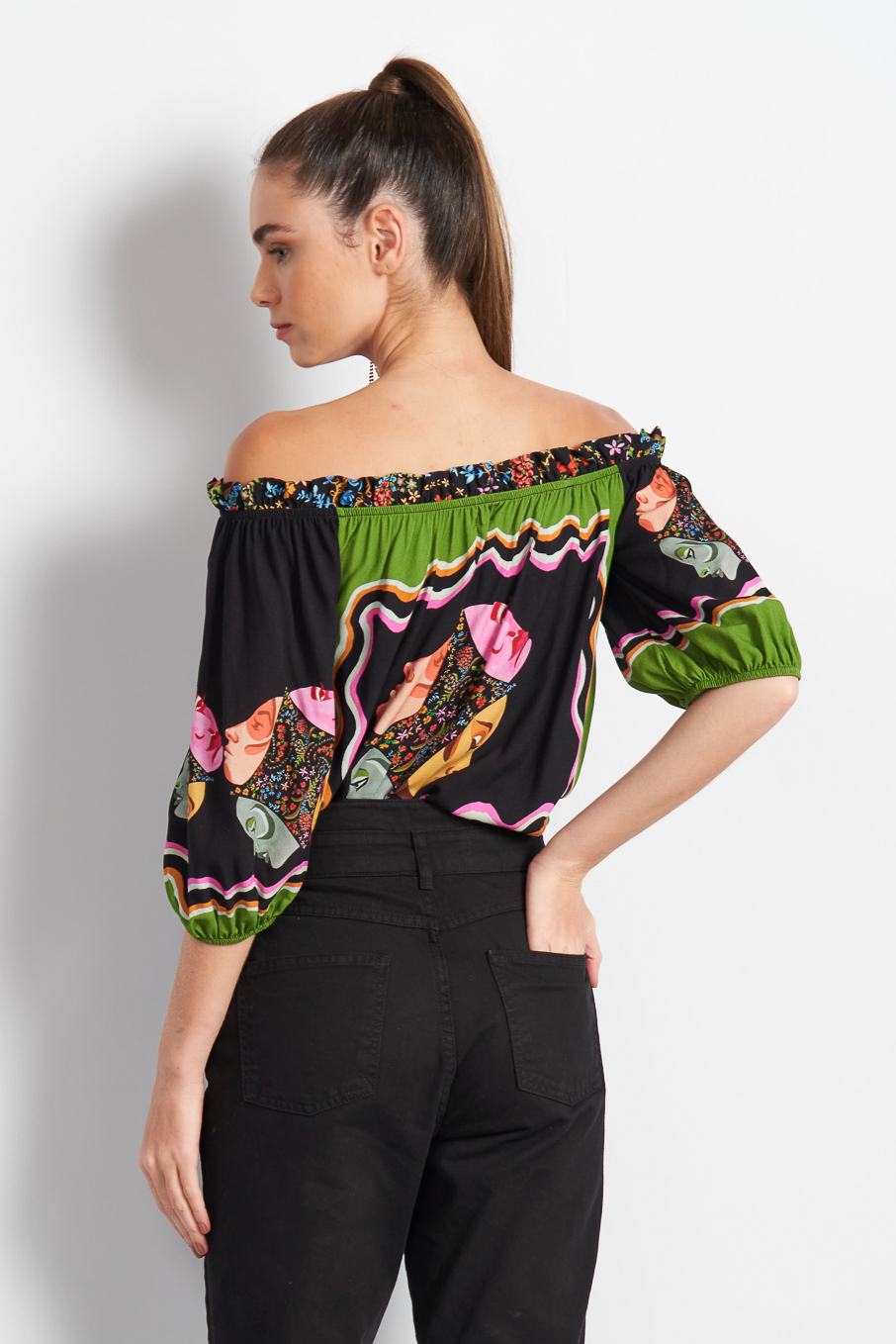 BLUSA ESTAMPADA P MASKS