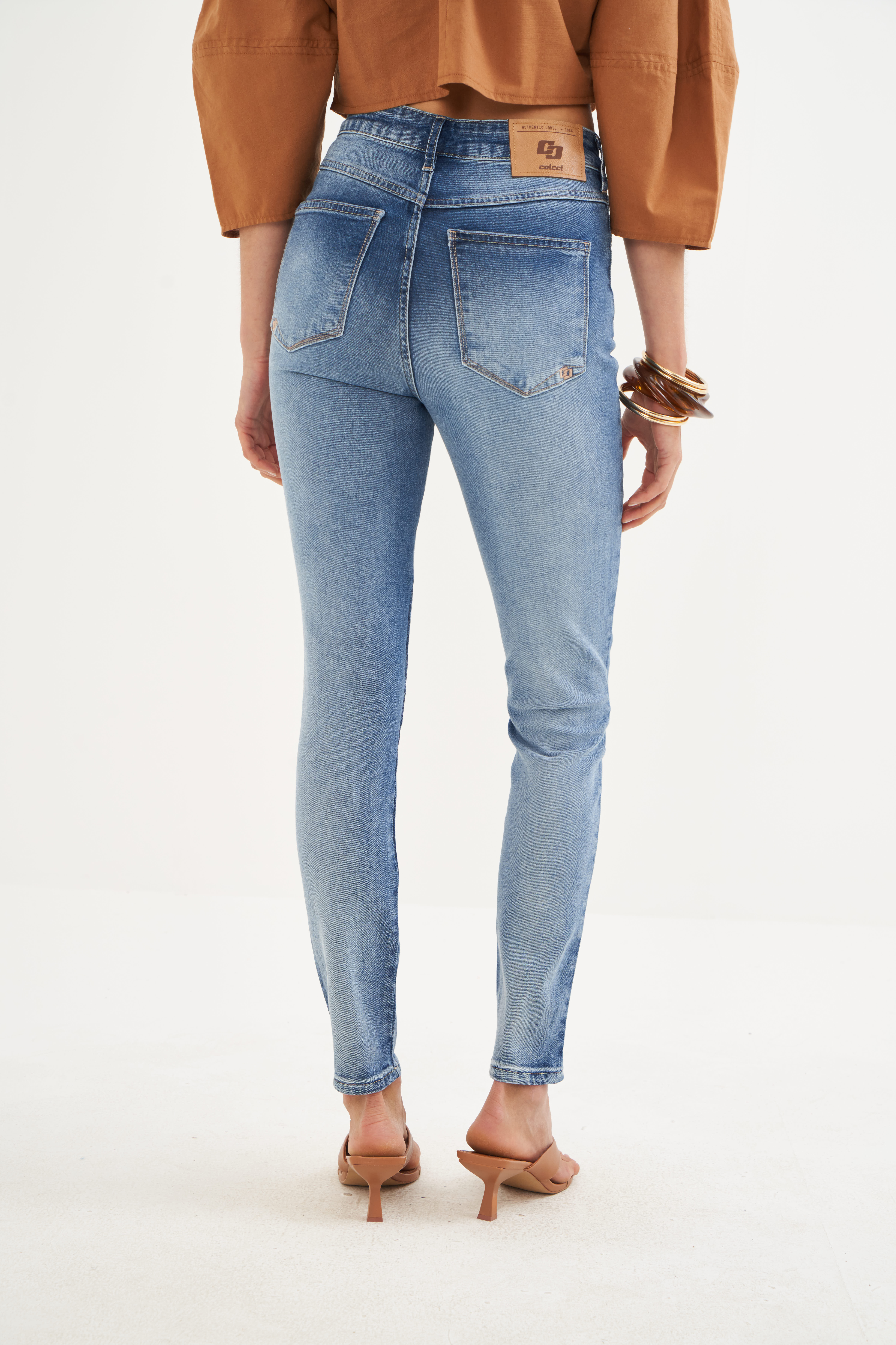 CALÇA JEANS KAREN 38 INDIGO