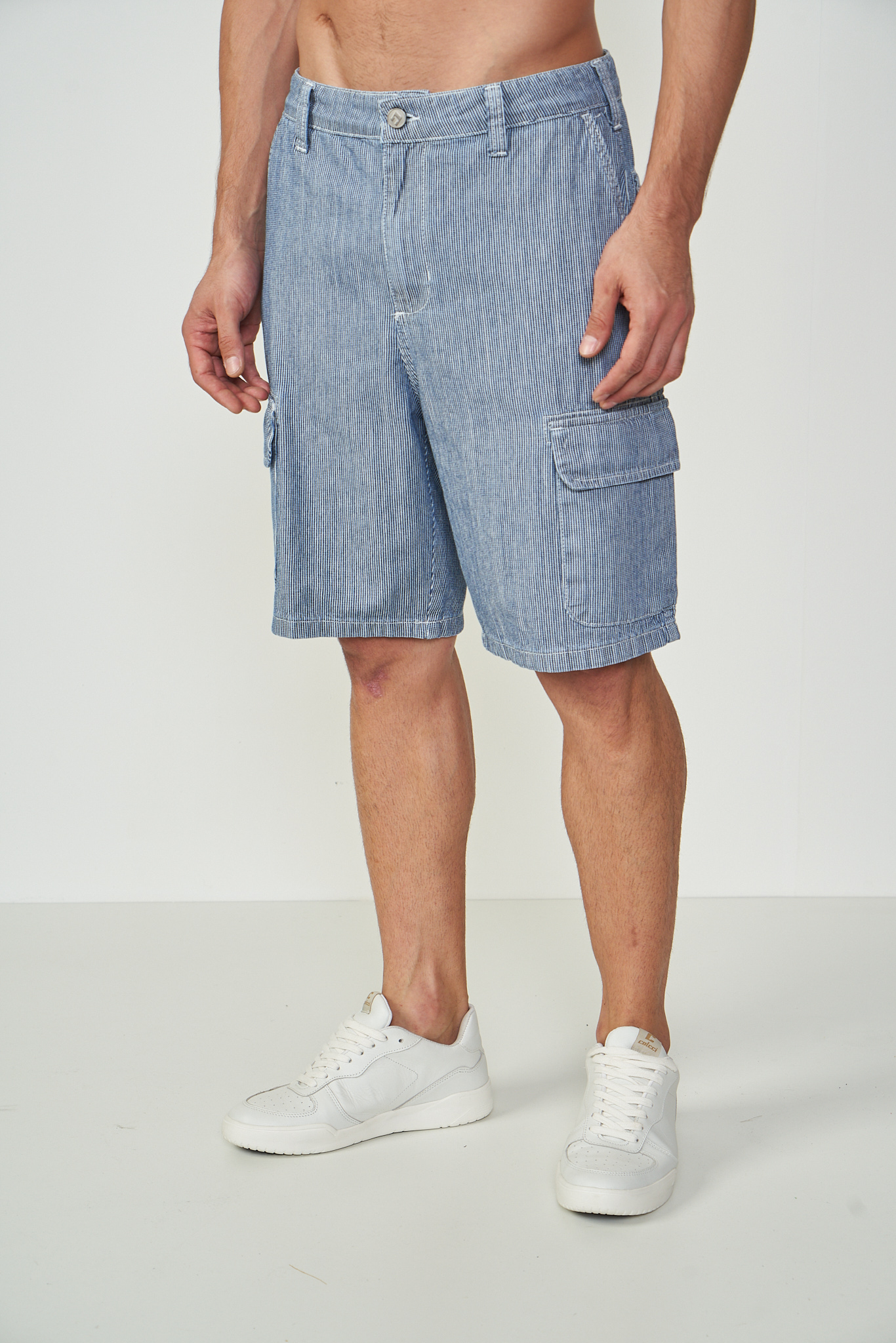 BERMUDA JEANS LISTRADO 38 LISTRADO