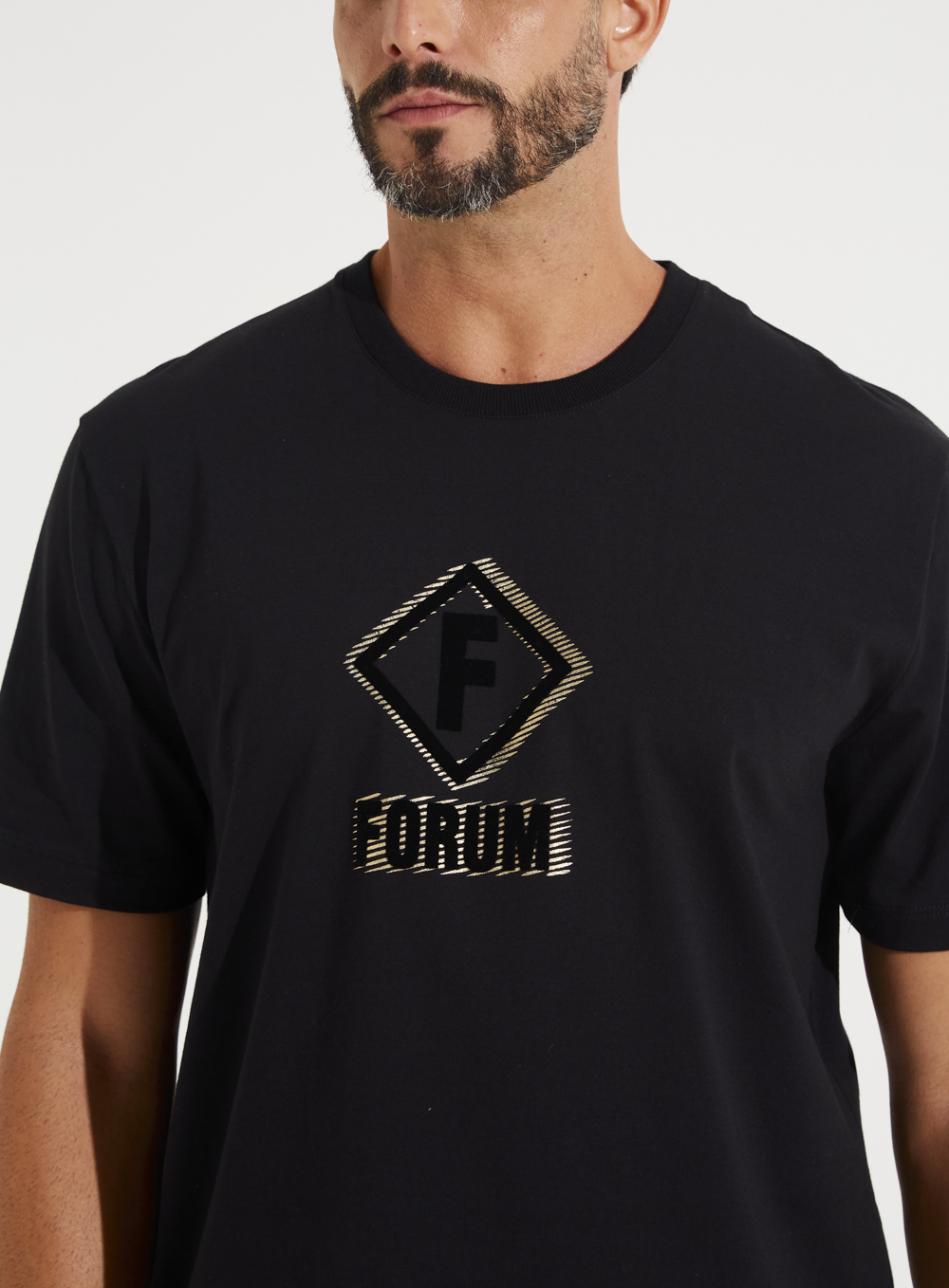 CAMISETA FORUM M PRETO