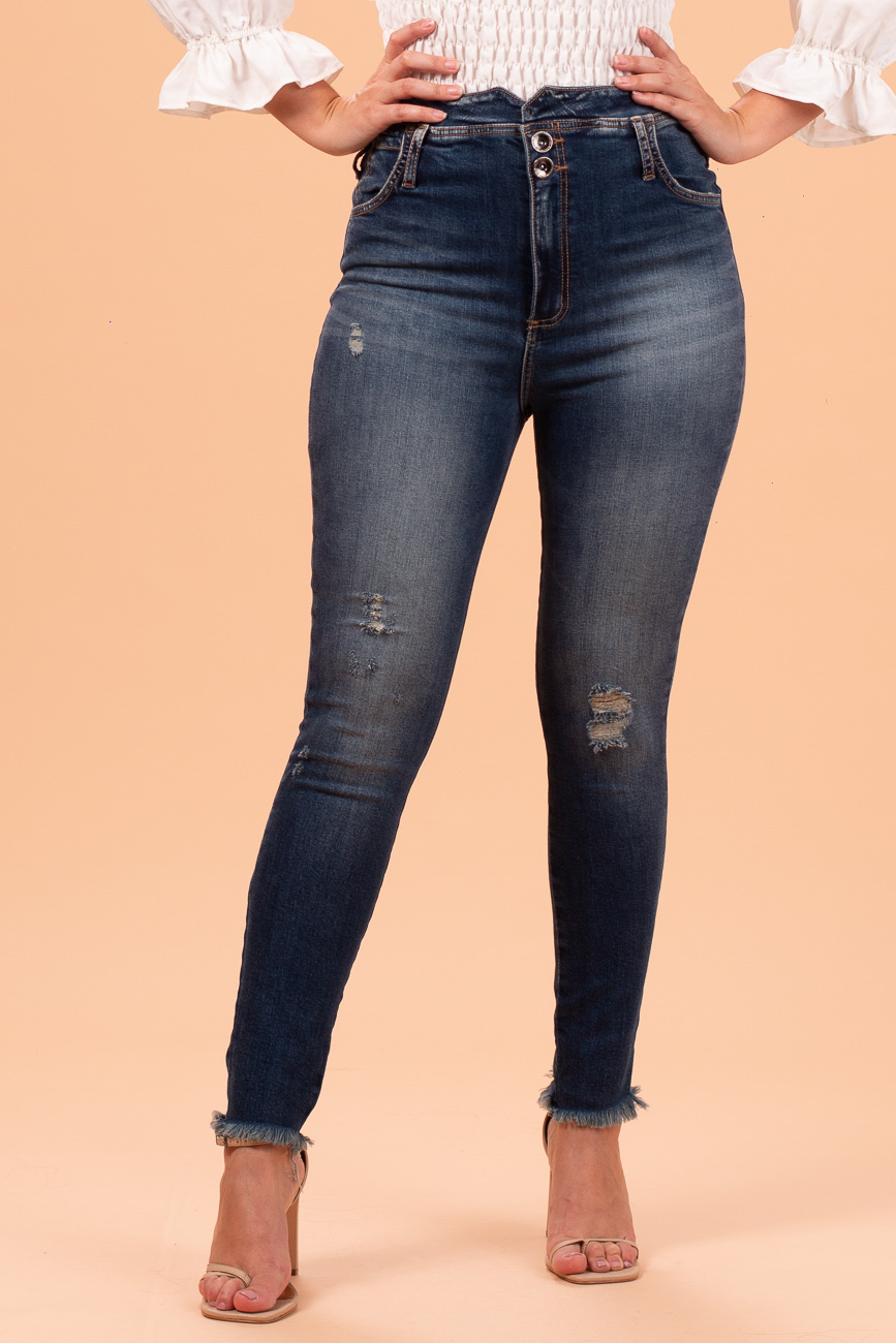 CALÇA JEANS KAREN 36 INDIGO