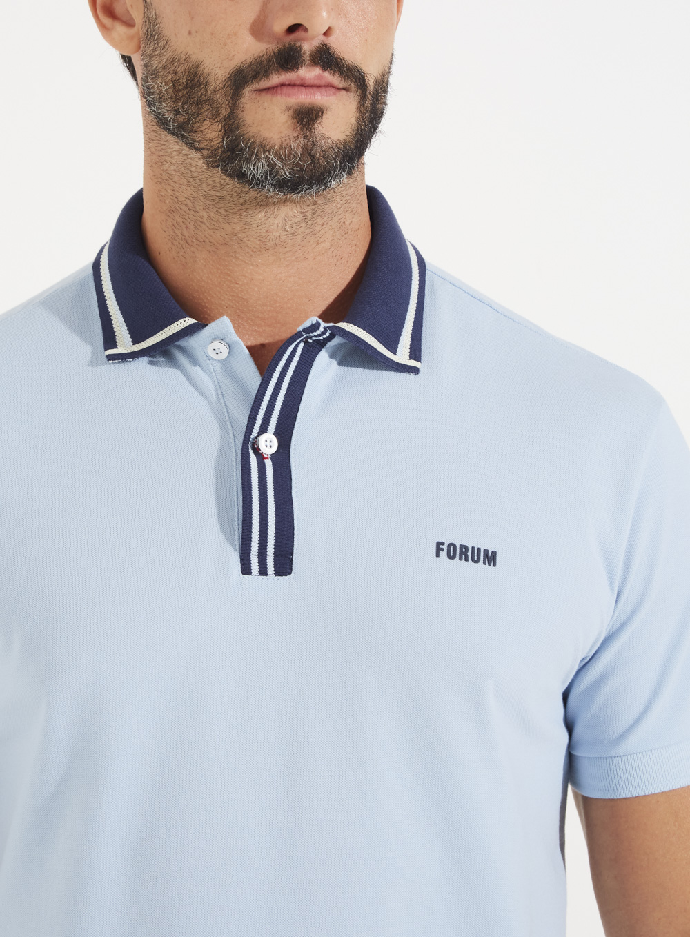 POLO FORUM M AZUL PARAISO
