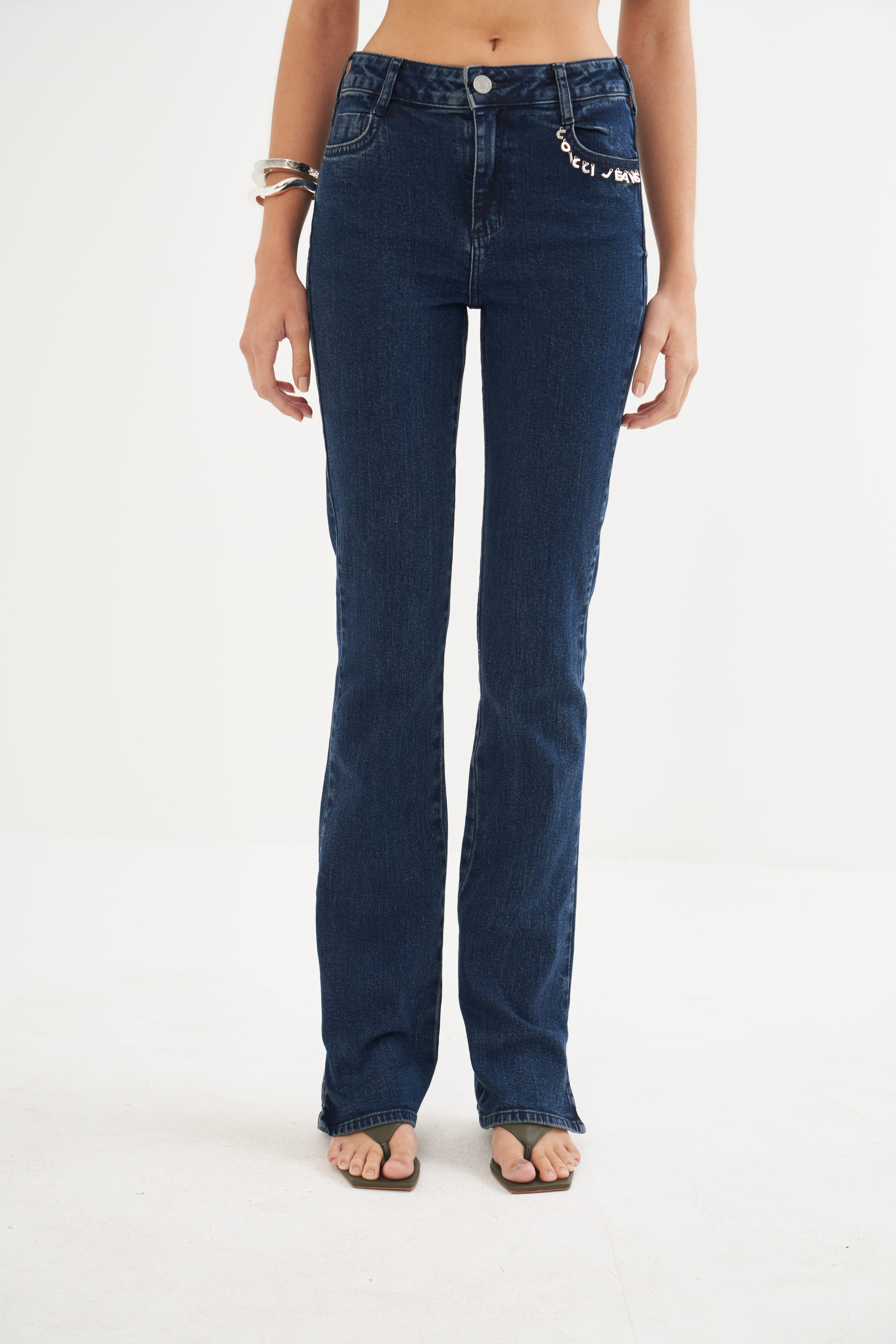 CALÇA JEANS NOVA YORK RETA 44 INDIGO