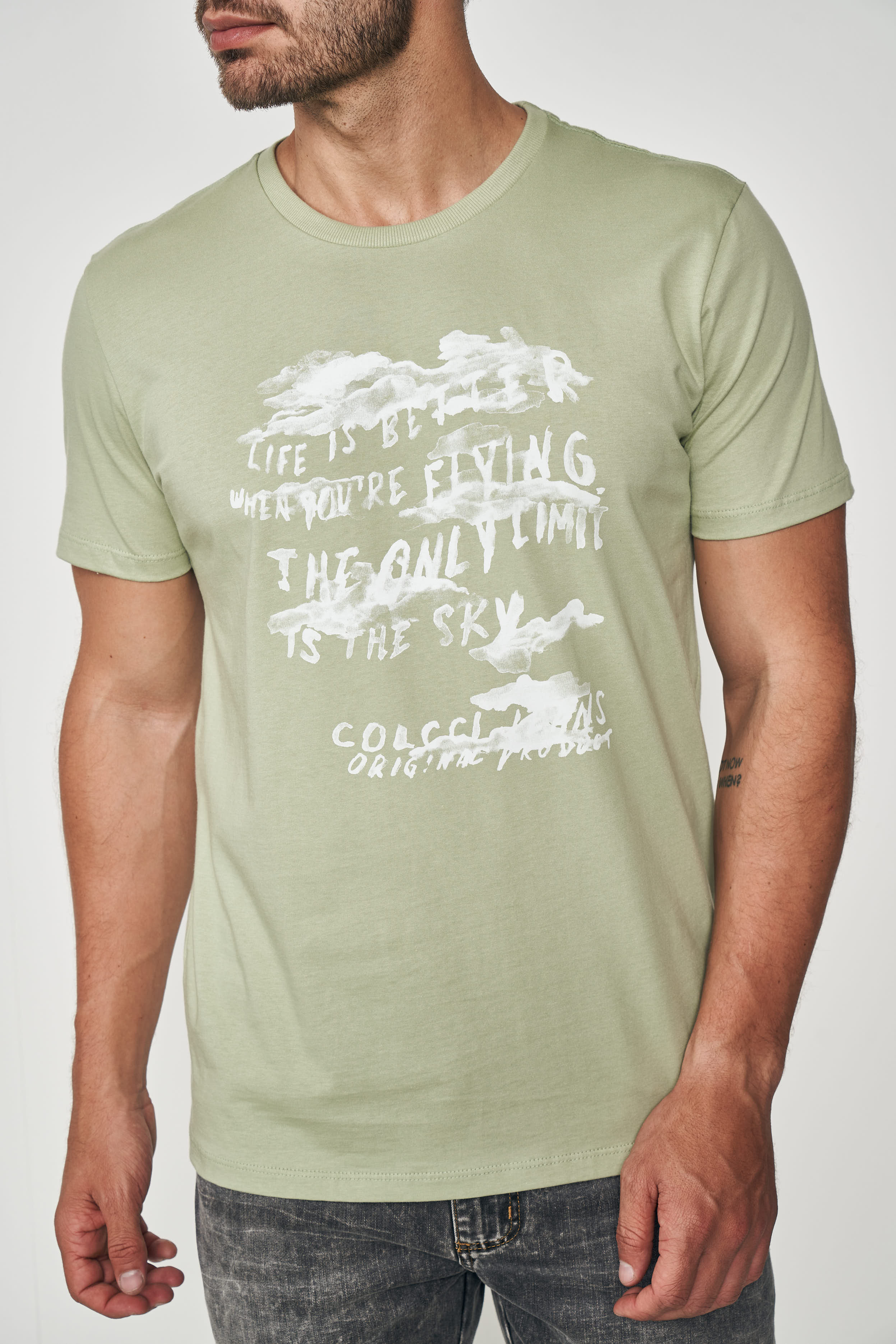 CAMISETA COLCCI JEANS P OFF SHELL