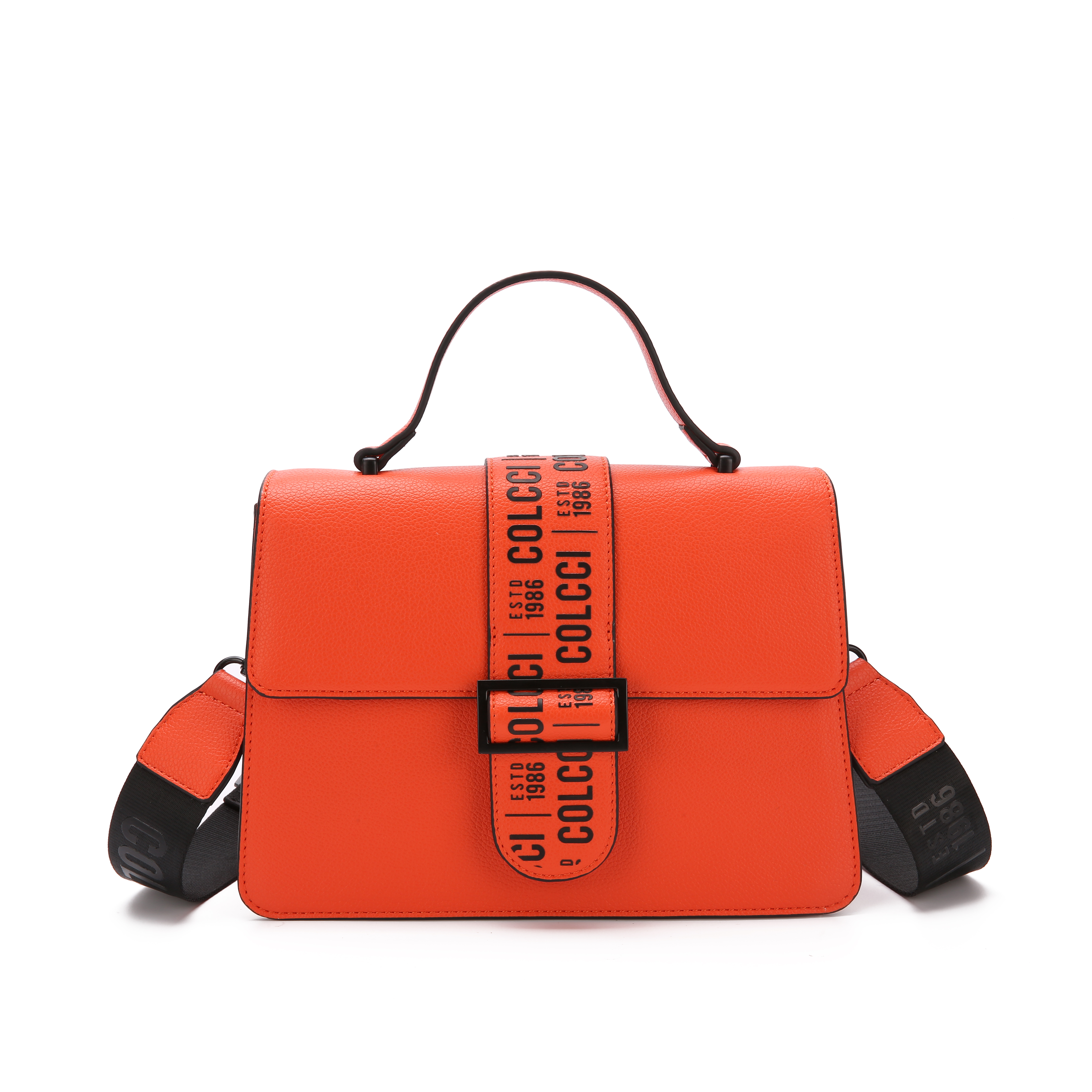 BOLSA FEM COLCCI SATCHEL SPORT U LARANJA SURYA