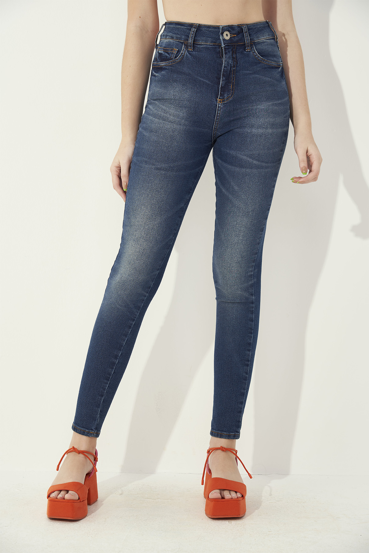 CALÇA JEANS BRUNA STRETCH 34 INDIGO