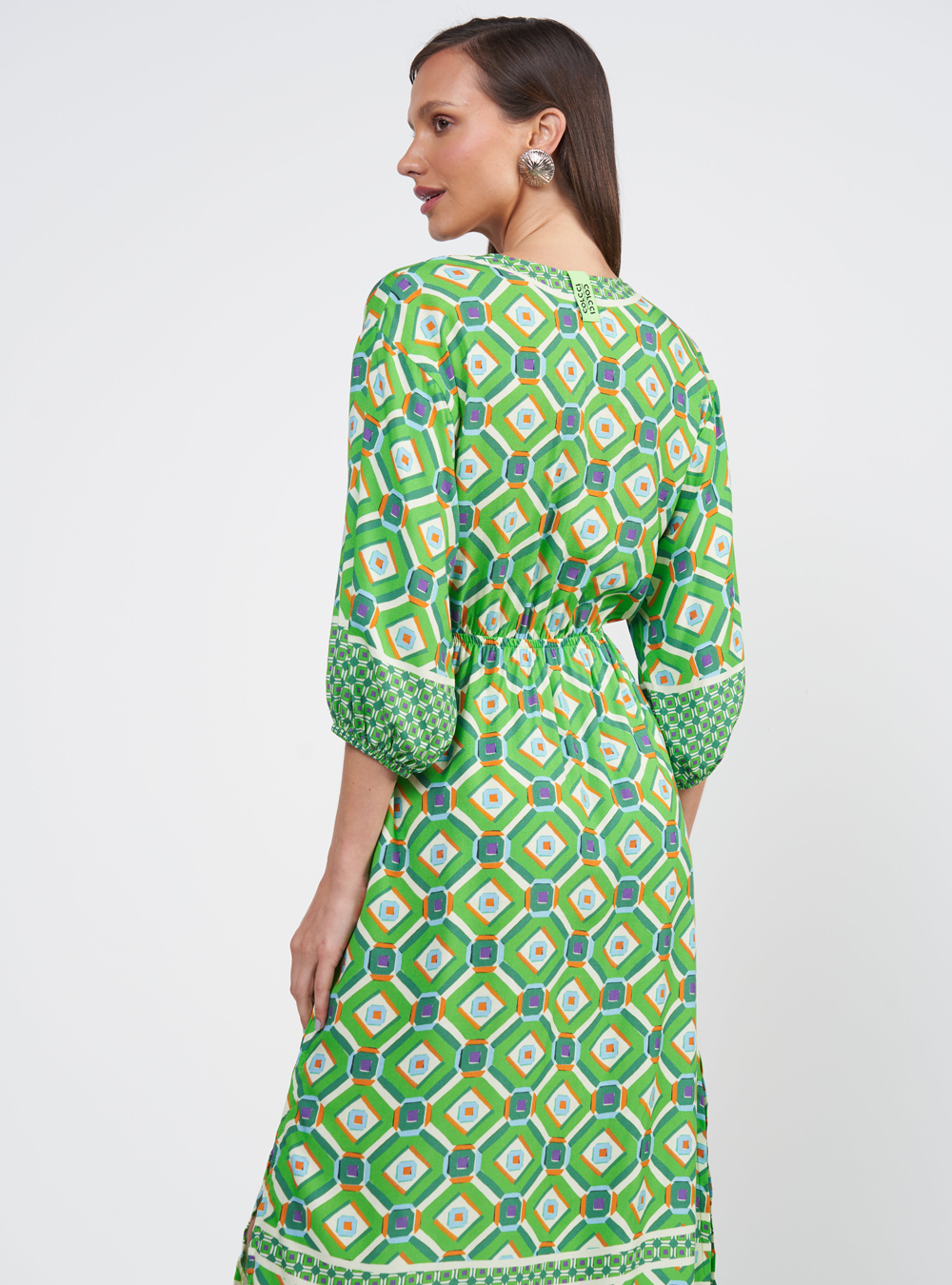 VESTIDO ESTAMPADO G AZULEJOS II