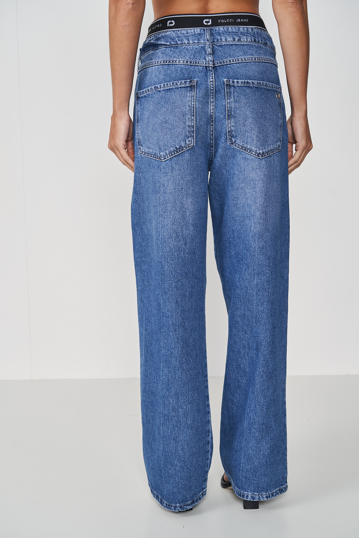 CALÇA JEANS BRUNA LOW 40 INDIGO
