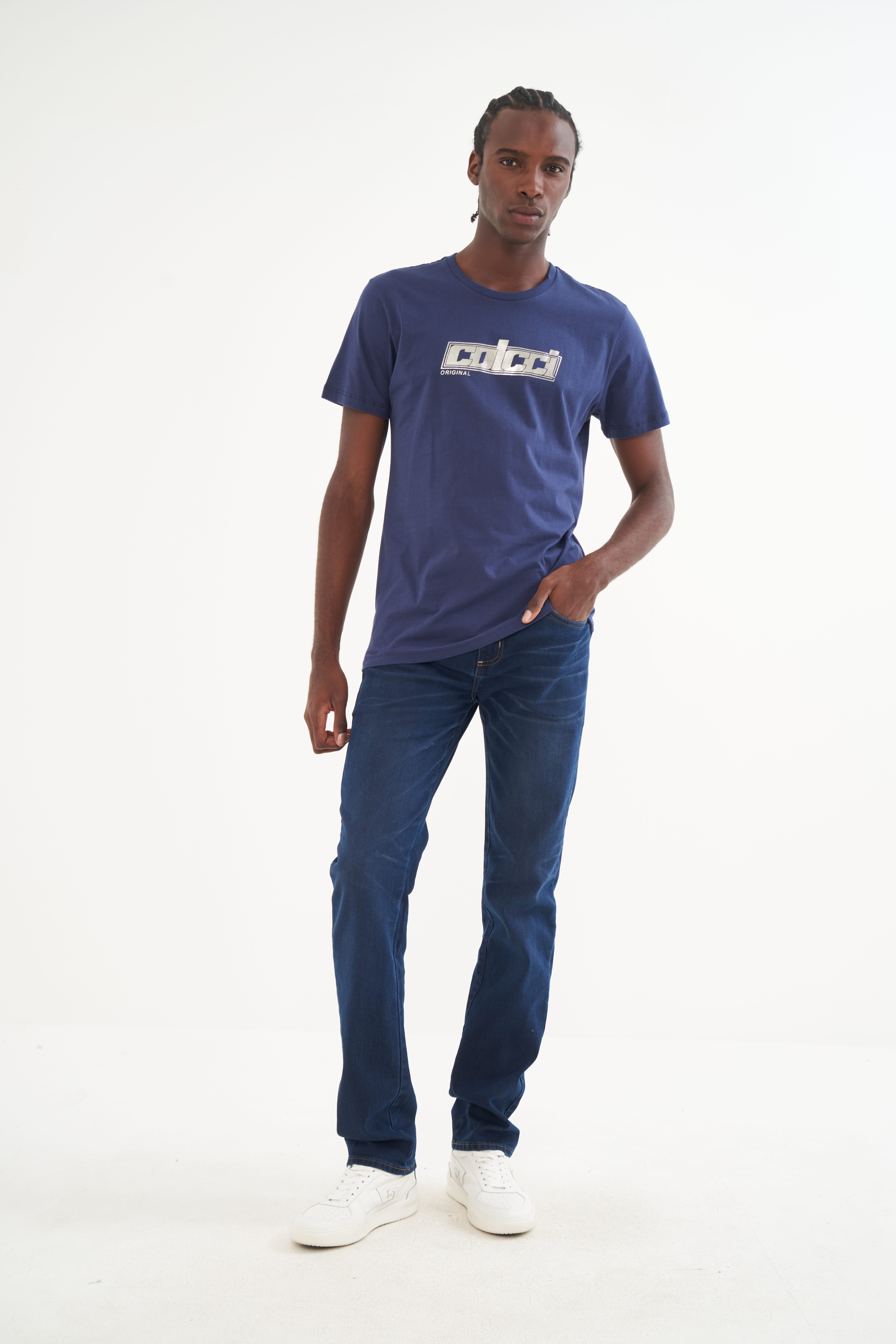 CAMISETA COLCCI P AZUL DARKNESS