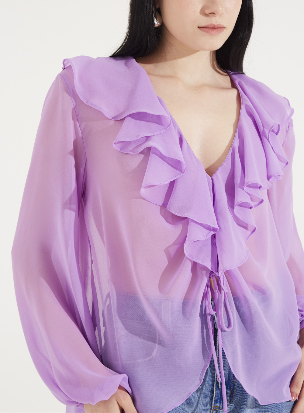 BLUSA FORUM G ROXO PURPLE GLOW