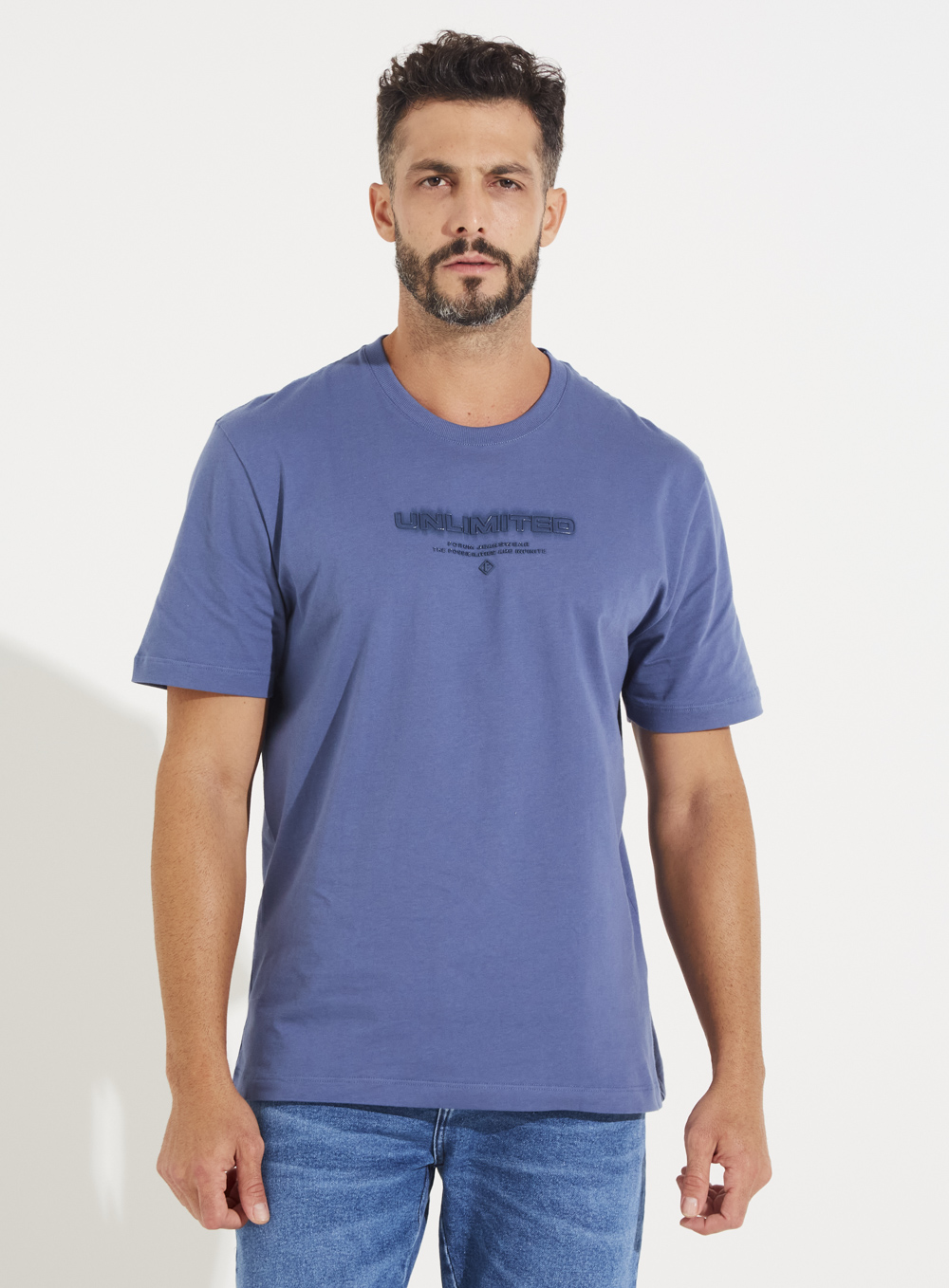 CAMISETA FORUM M AZUL VINTAGE INDIGO