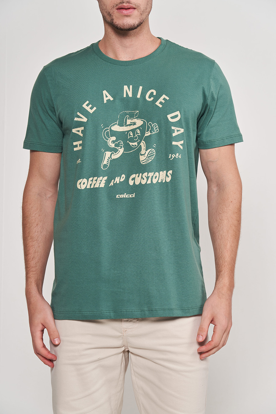 CAMISETA COLCCI G OFF SHELL