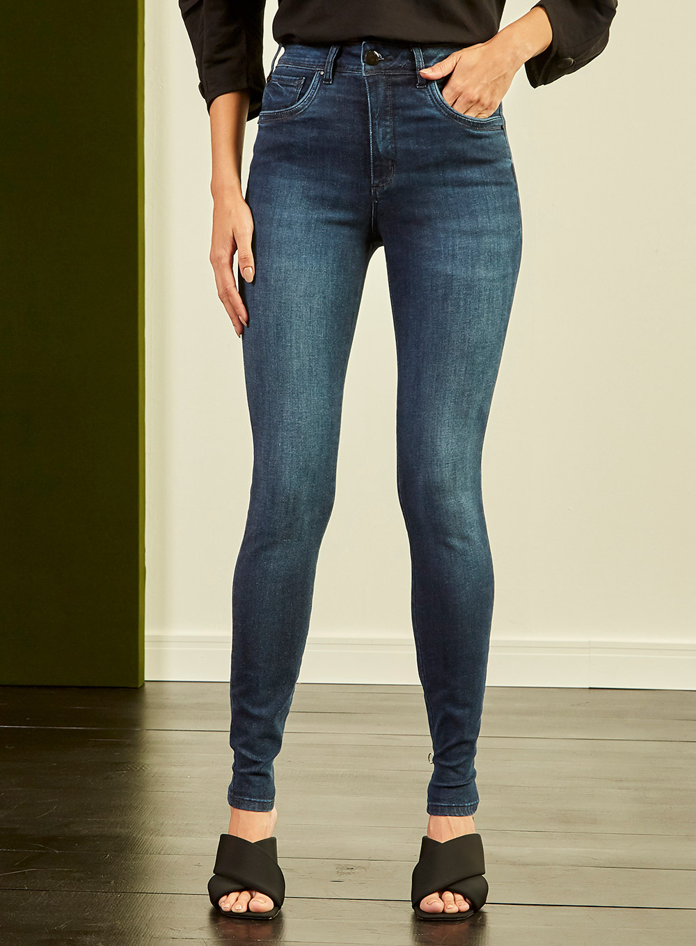 CALÇA JEANS MARISA 2 SKINNY 34 INDIGO