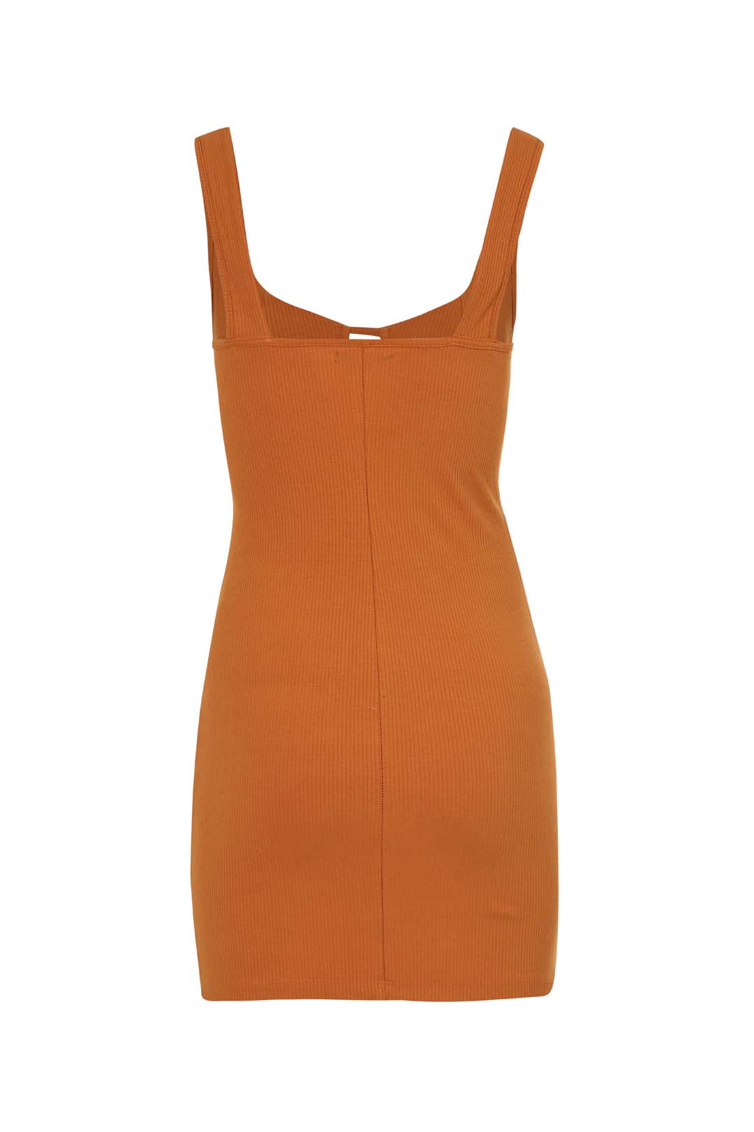 VESTIDO CANELADO M PRETO