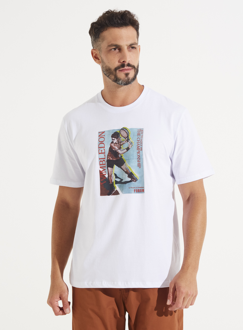 CAMISETA ESTAMPADA M BRANCO