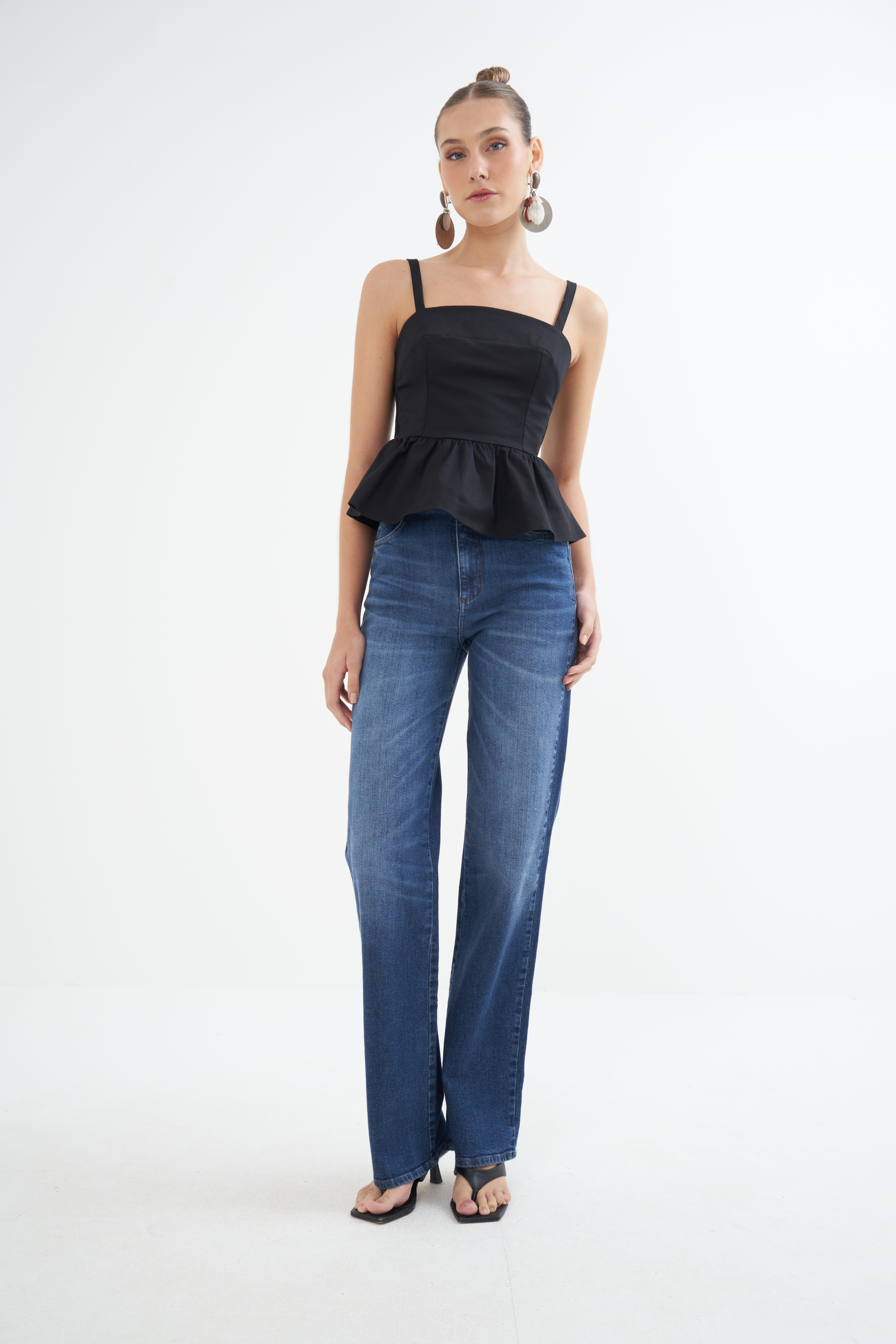 BLUSA COLCCI G PRETO