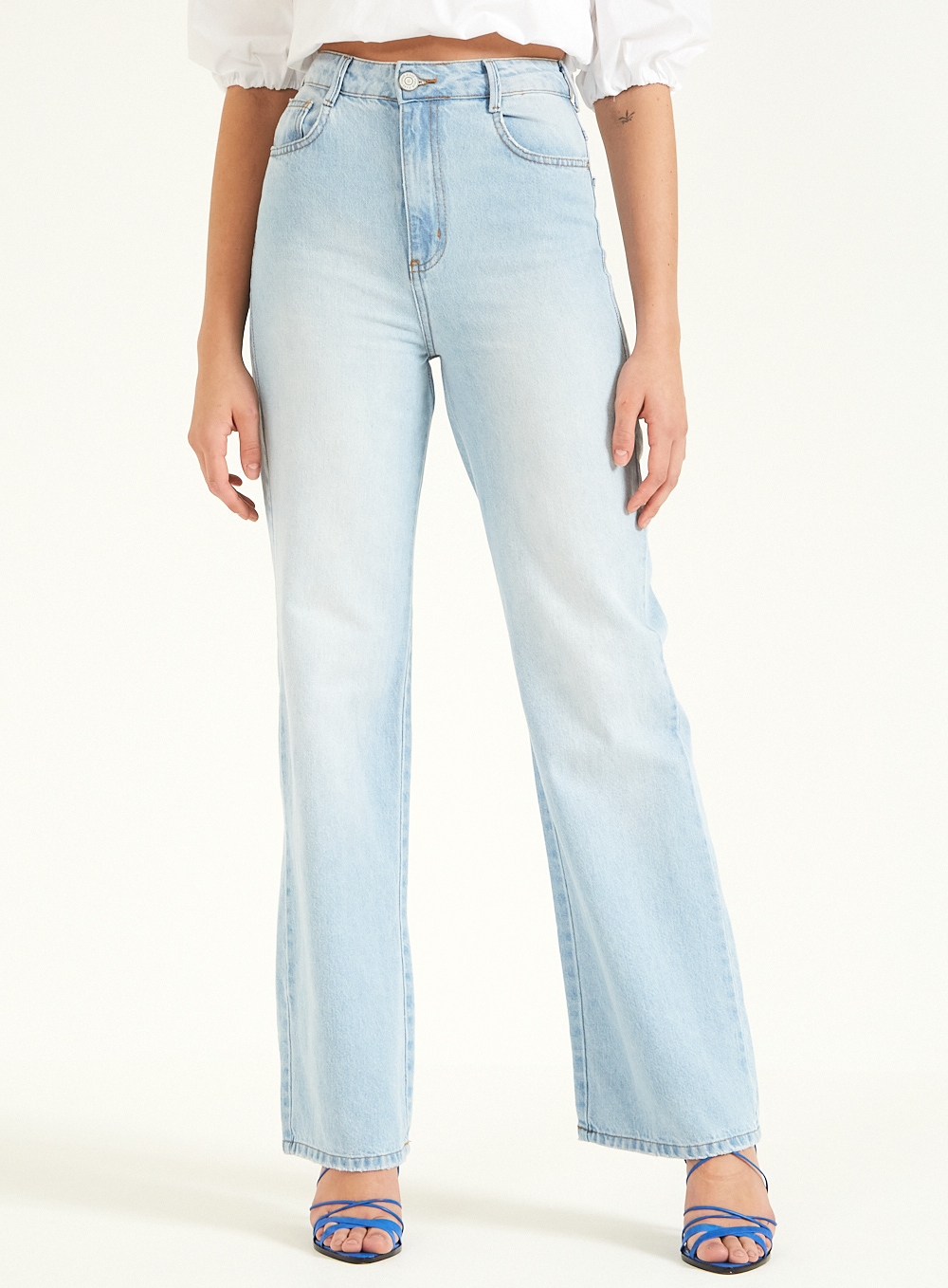CALÇA JEANS BELLA 44 INDIGO