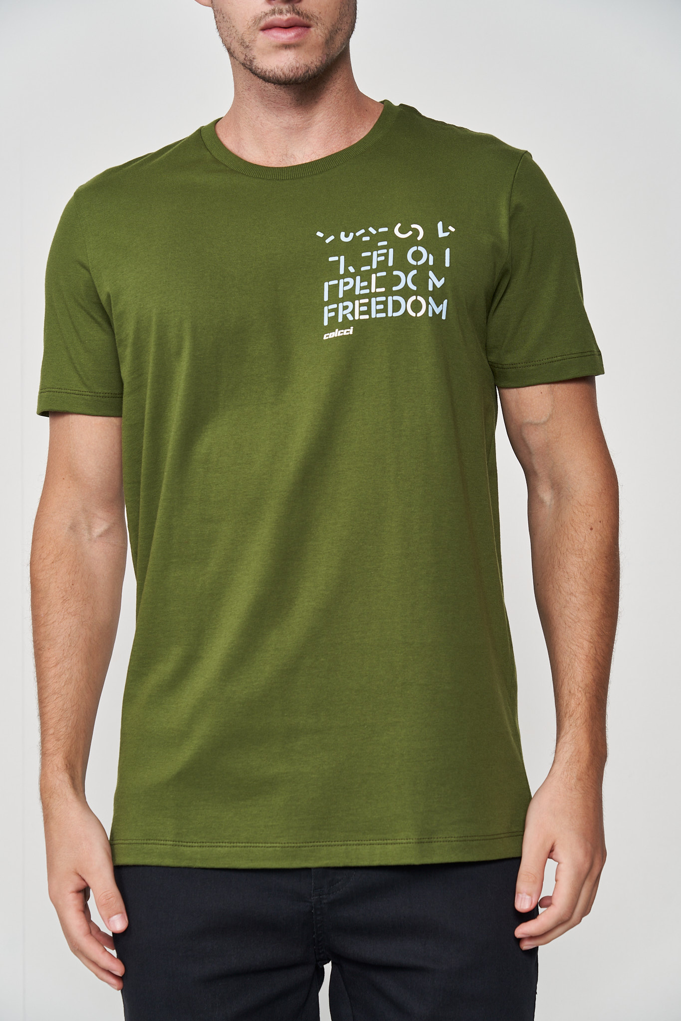 CAMISETA COLCCI PP VERDE LIVAS
