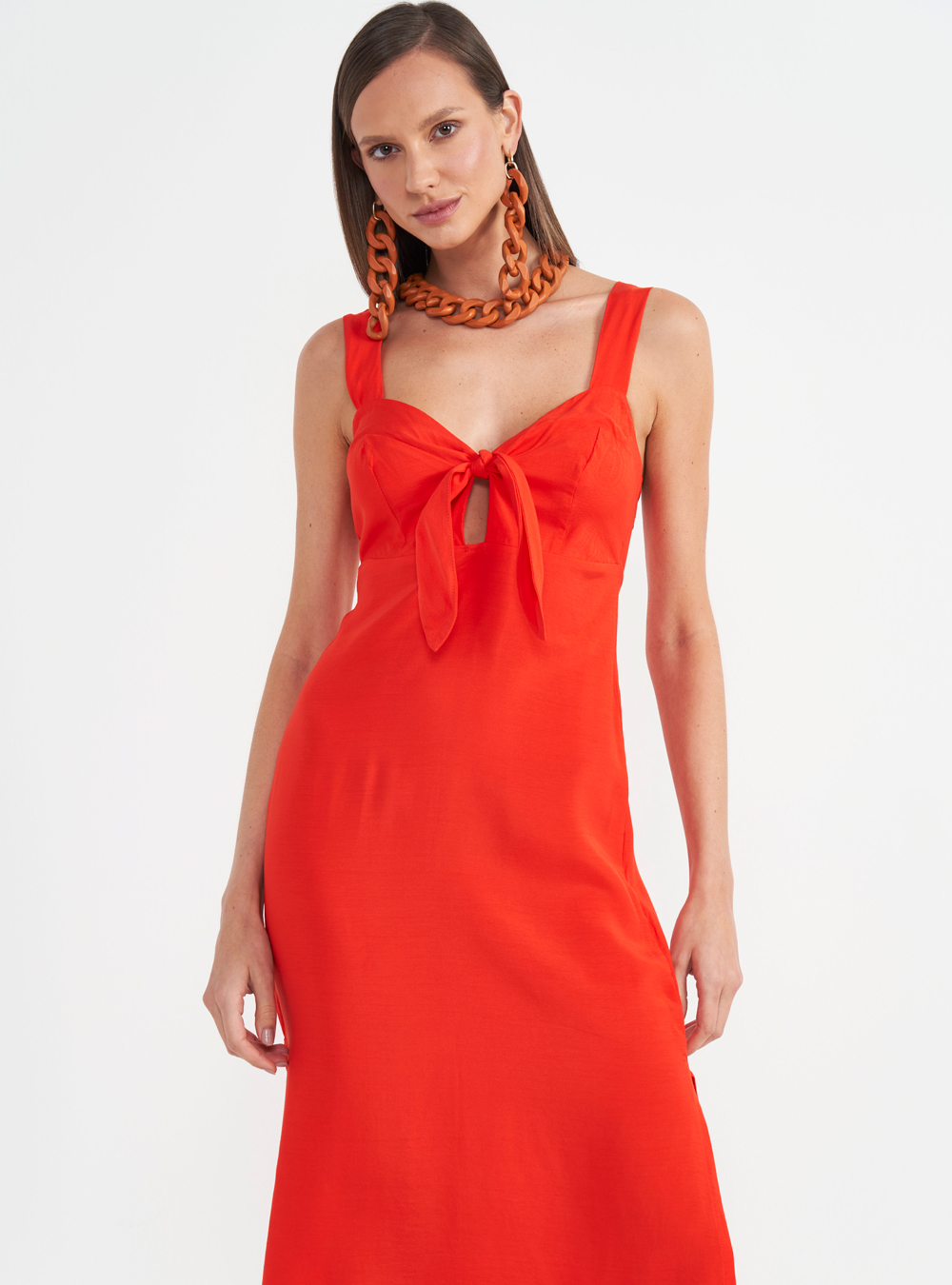 VESTIDO COLCCI P BEGE LEBLANC