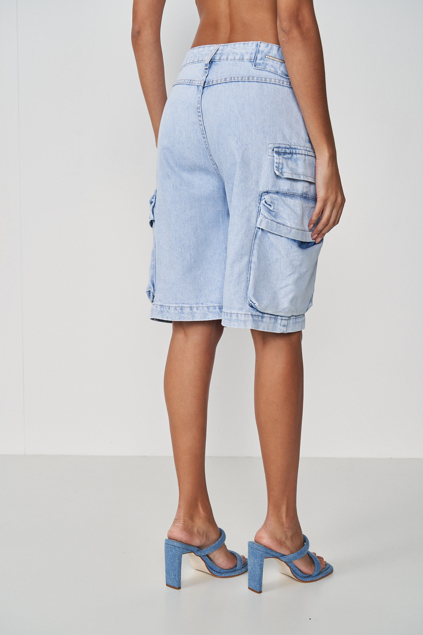BERMUDA JEANS GIGI 38 INDIGO