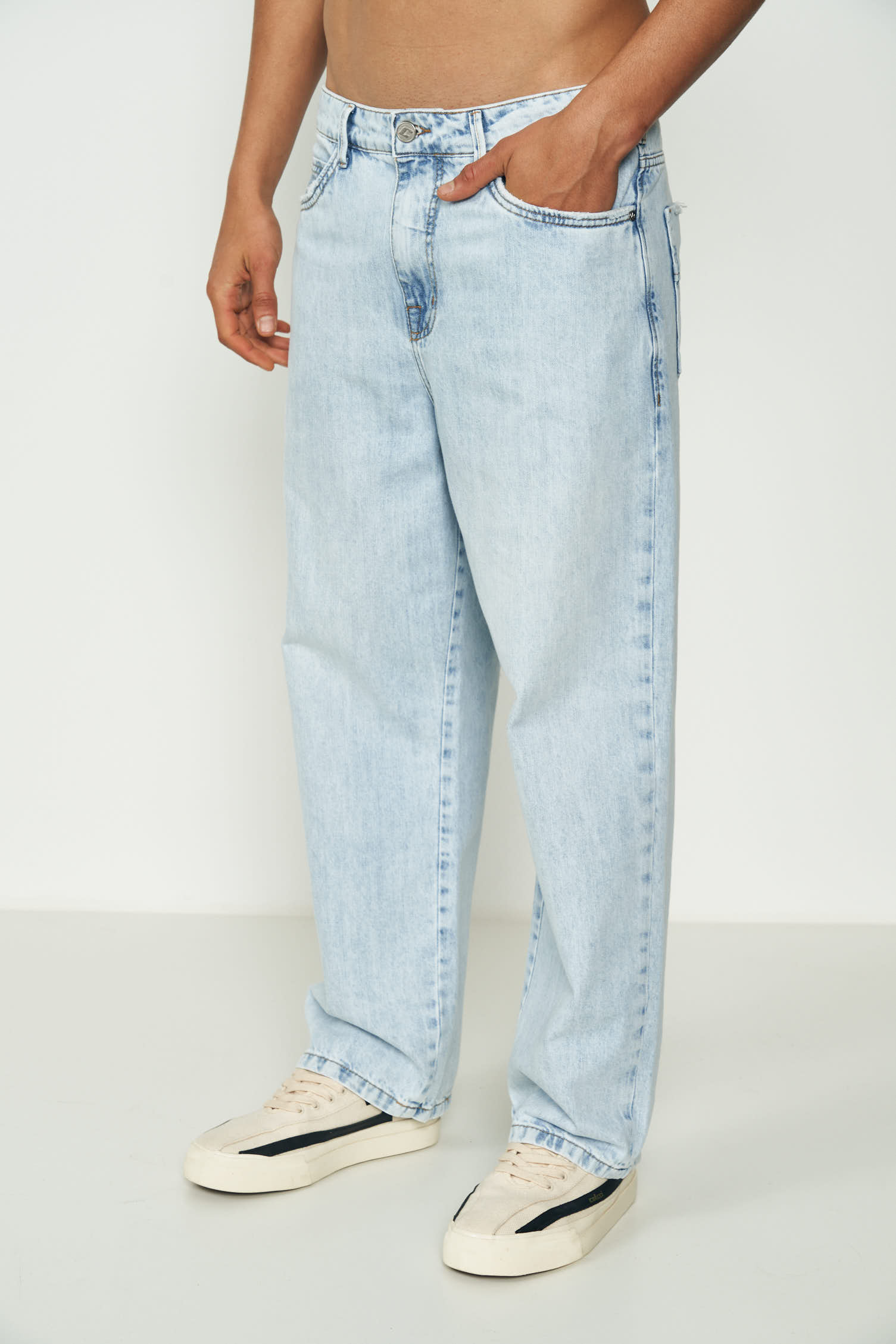 CALÇA JEANS LOOSE FIT 46 INDIGO