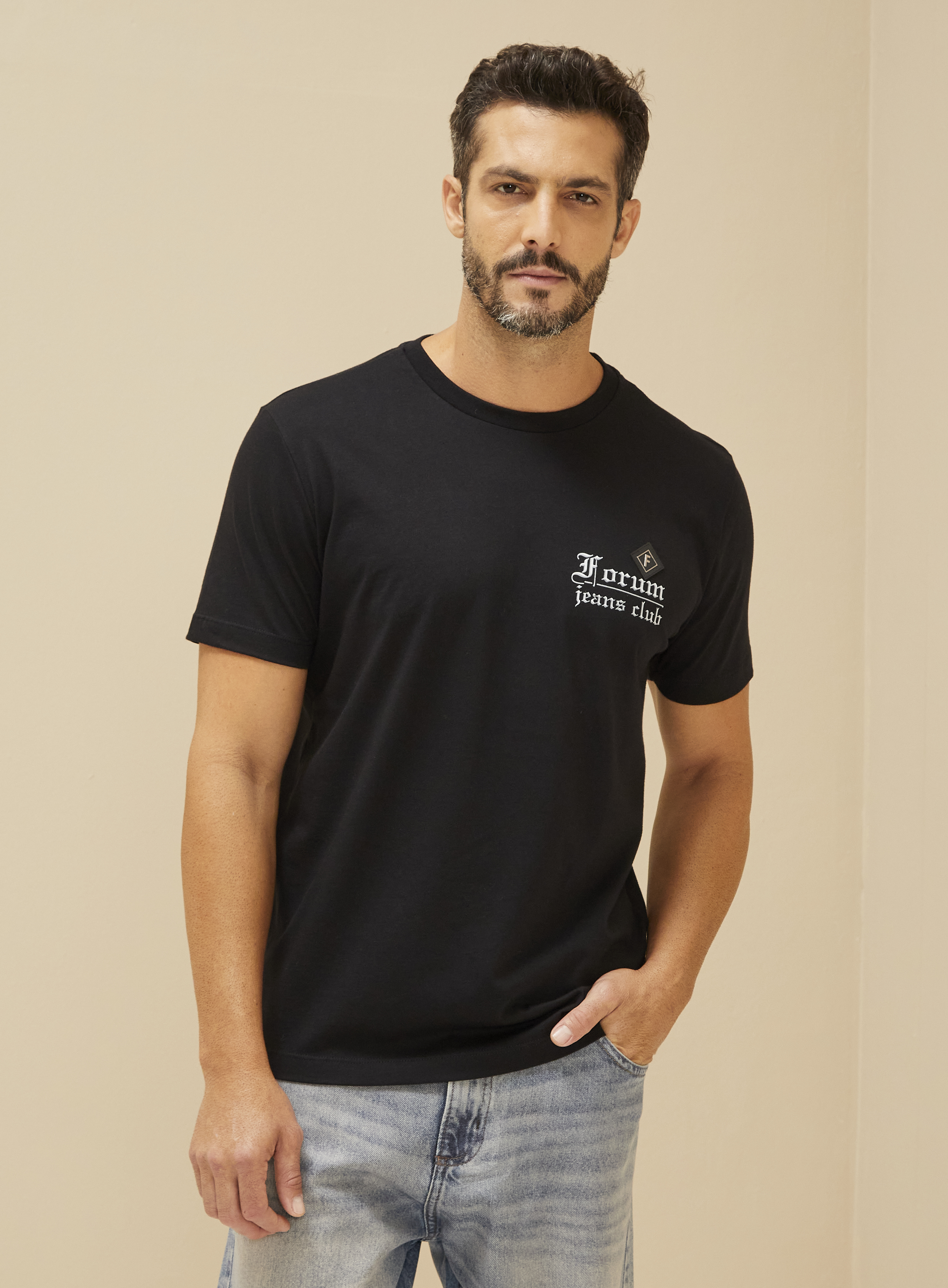CAMISETA FORUM XGG PRETO