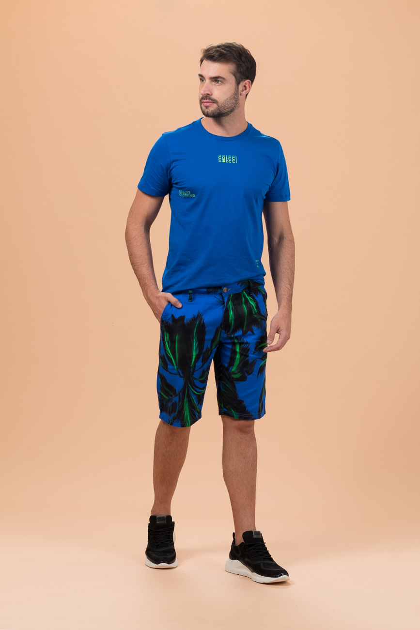 BERMUDA SARJA NOAH ESTAMPADA 40 DELI